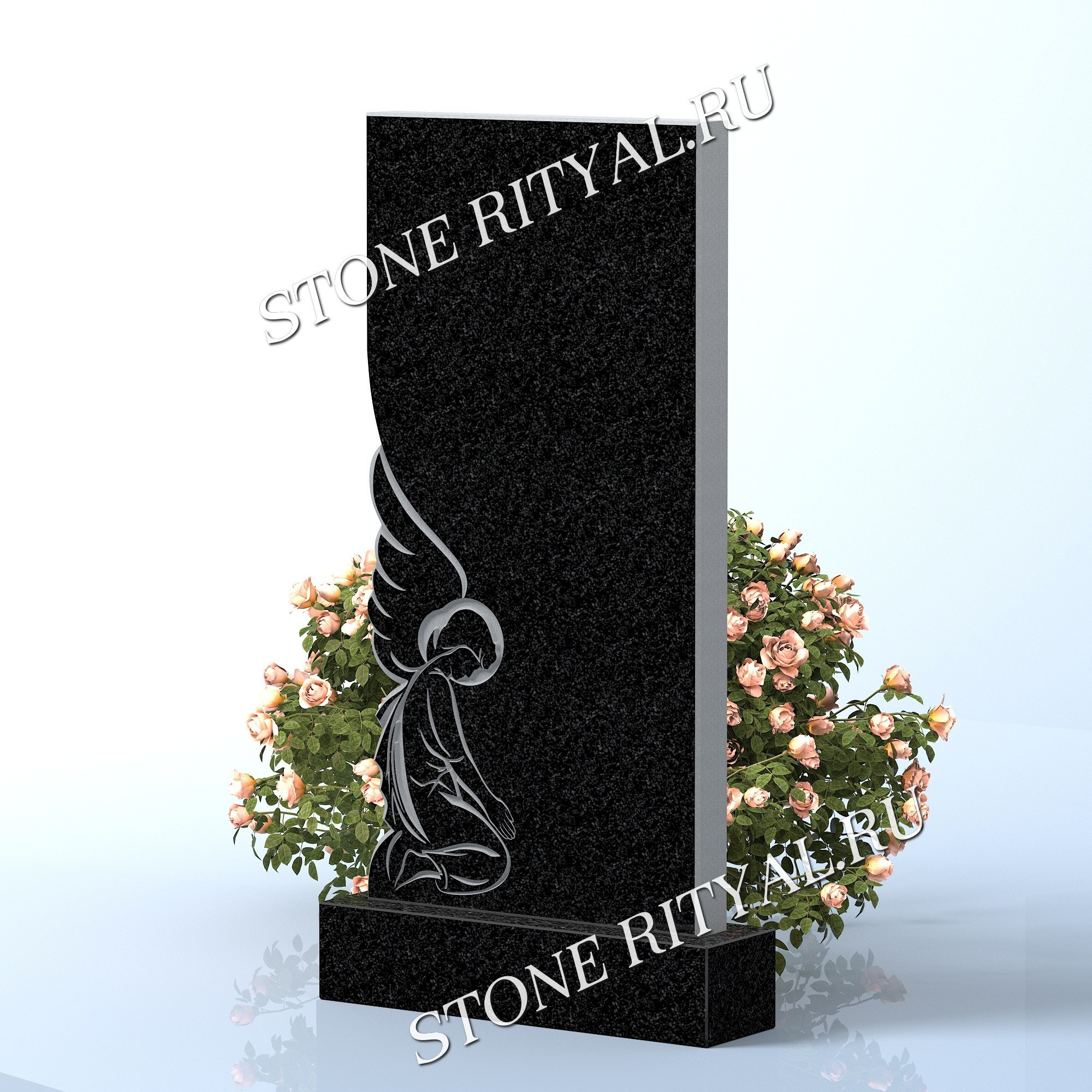 Вертикальные памятники фигурные. Изготовление и установка памятников в Москве и МО