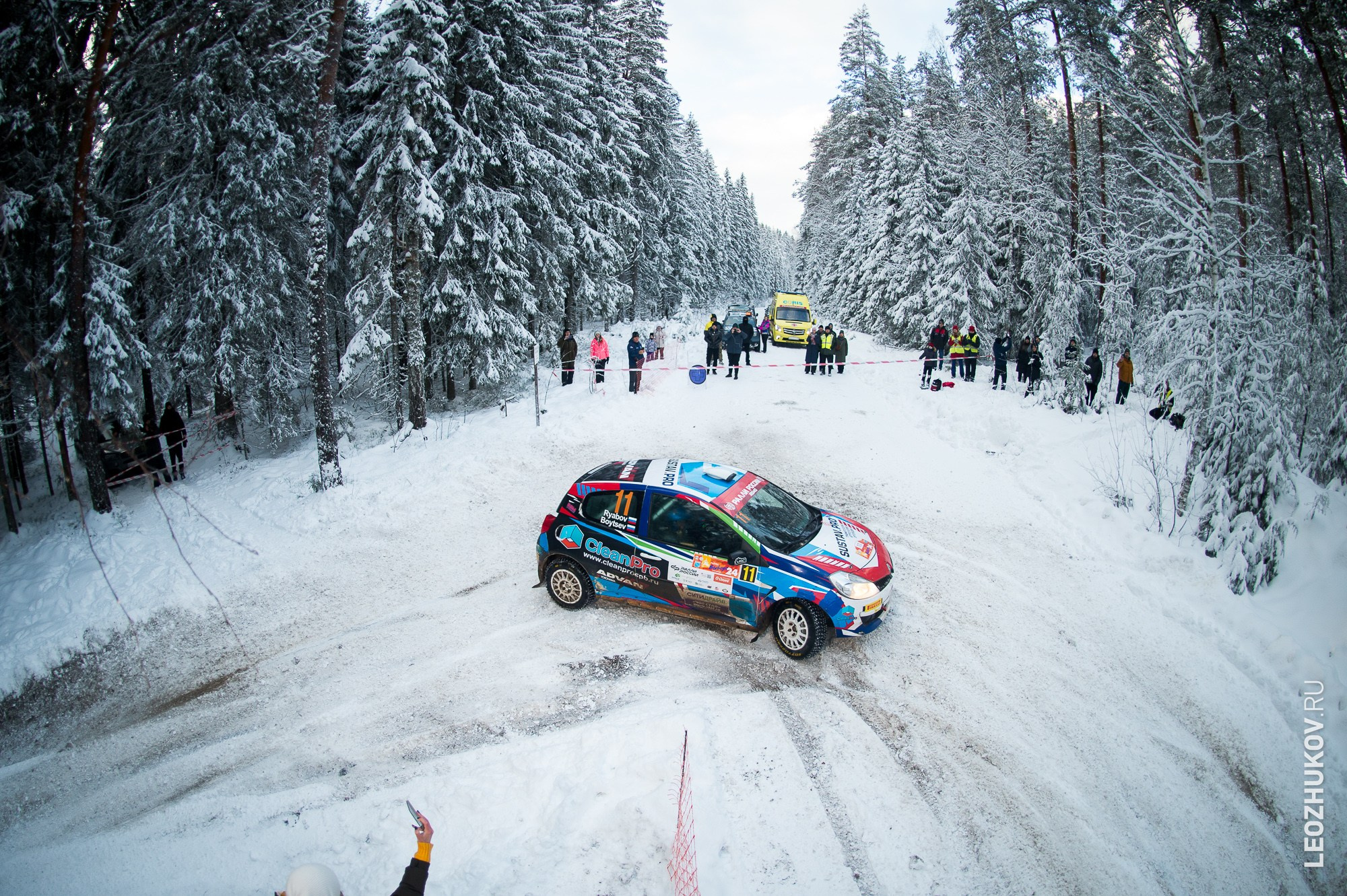 Rally Vyborg 2024. Sports photographer Leonid Zhukov