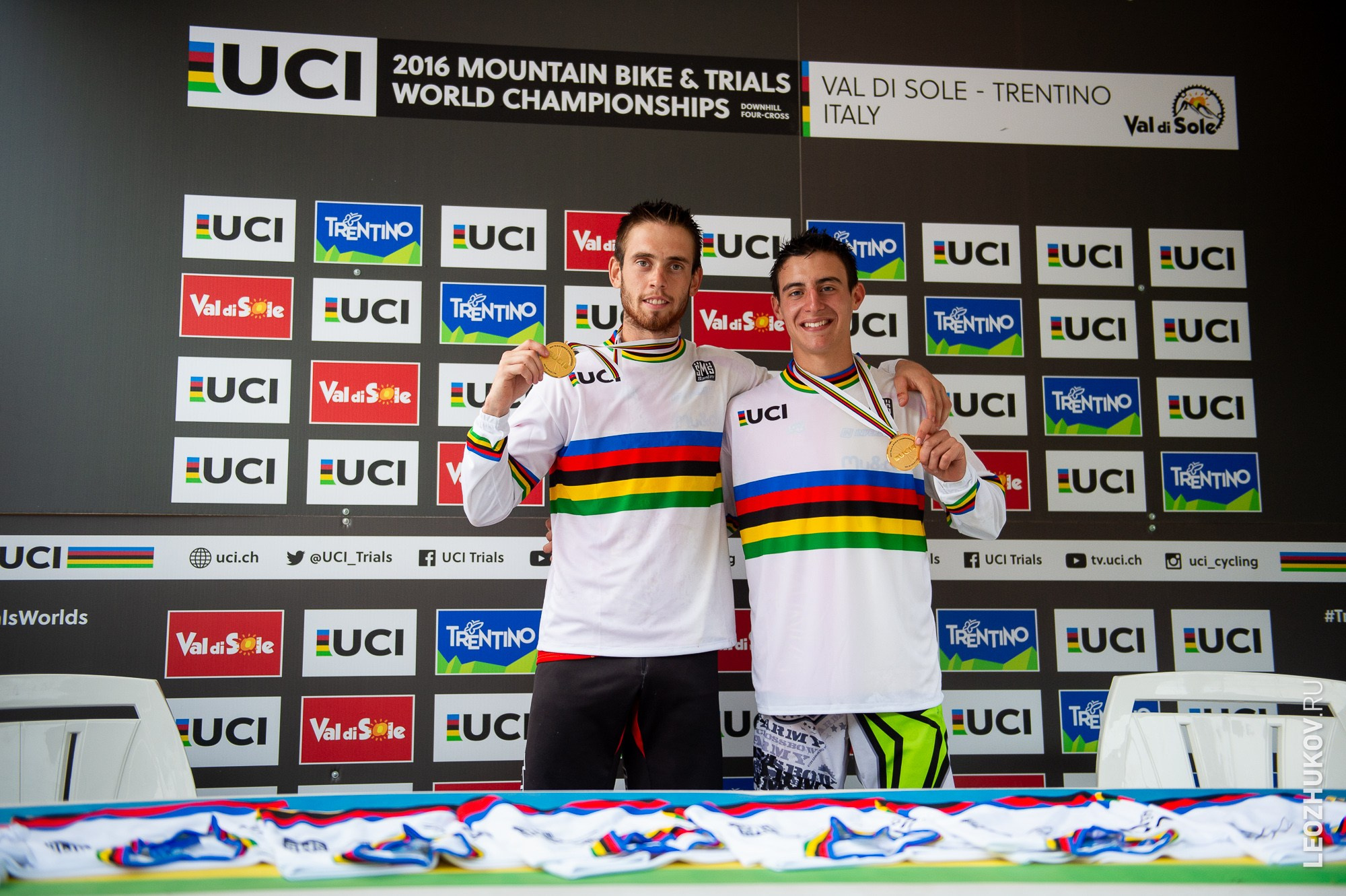 UCI Trials World Championships 2016 — finals. Sports photographer Leonid Zhukov