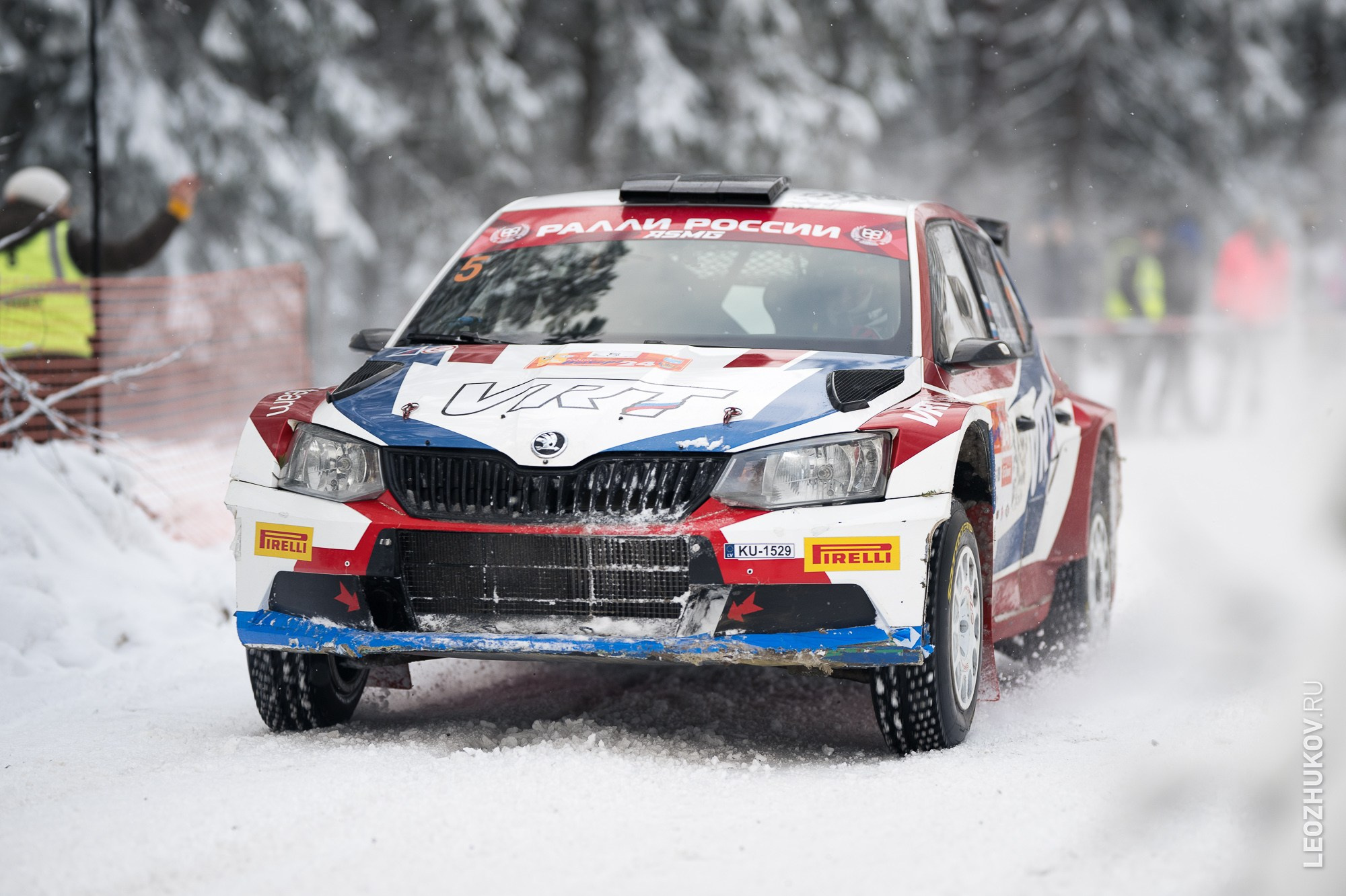 Rally Vyborg 2024. Sports photographer Leonid Zhukov
