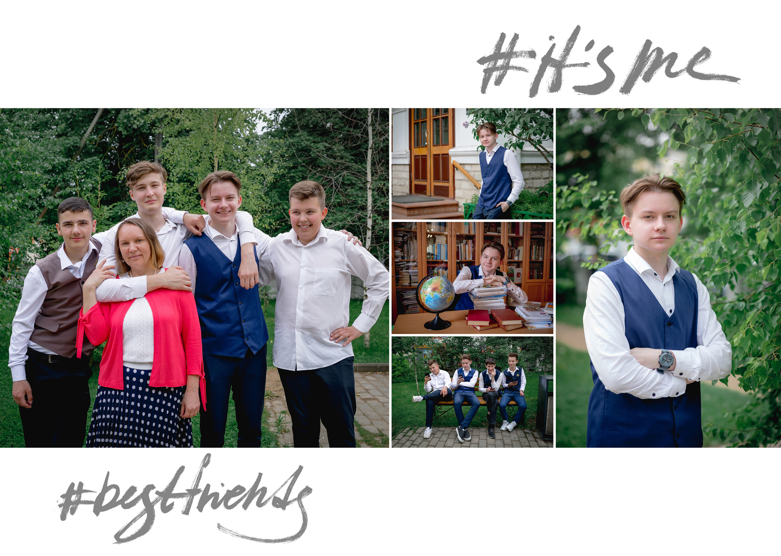 Персональный альбом выпускника 9 класса. Фотограф и режиссер Московко Екатерина