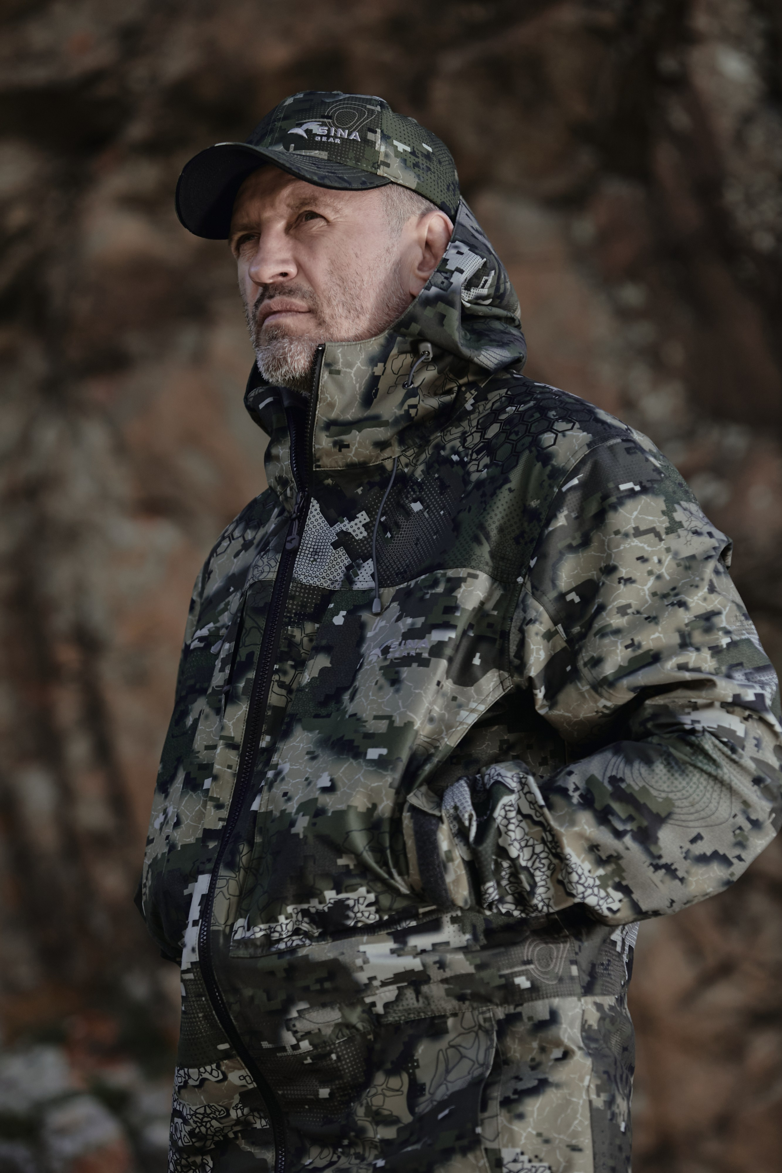 Съемка для бренда охотничьей одежды под ключ. Фотограф Продюсер в горах КБР / Москва Нальчик Горы