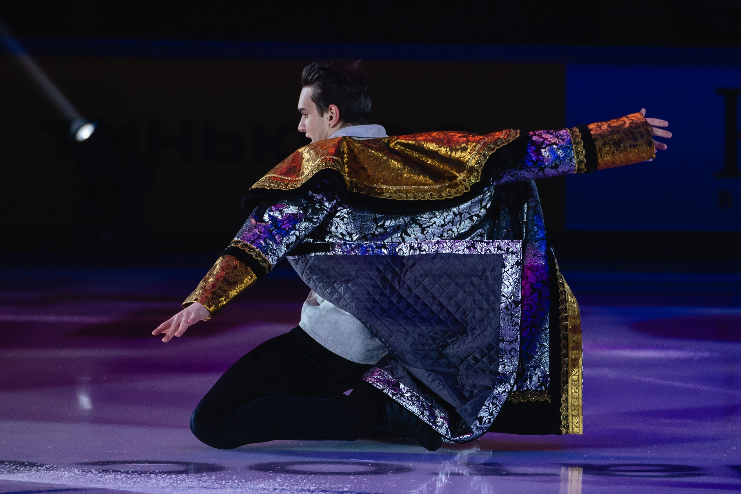 Шоу «Чемпионы на льду» в Новосибирске. Воробьева Ксения — Спортивный и танцевальный фотограф Новосибирск