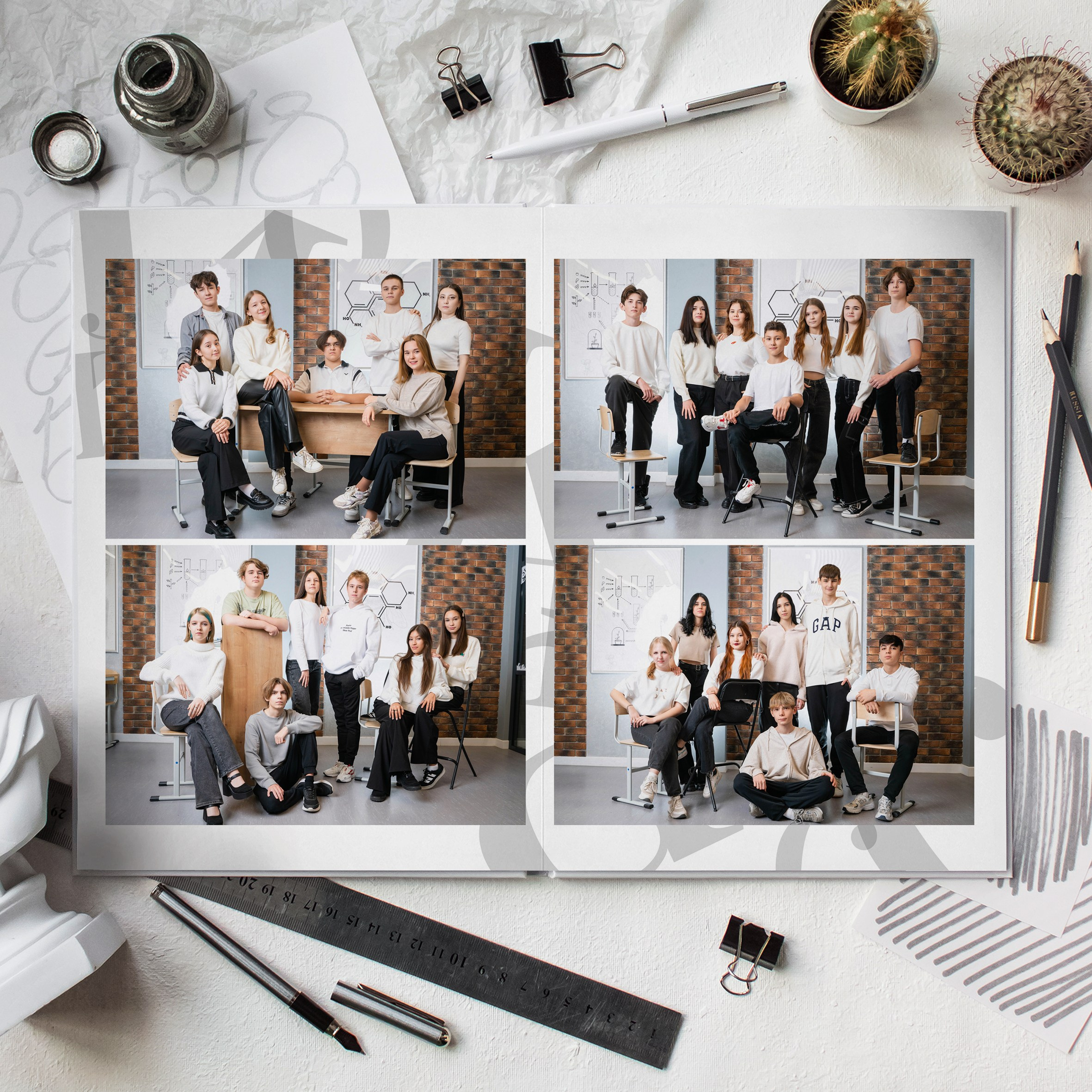 Стиль Цифры 2. Выпускные альбомы Нижнекамск Набережные Челны Фотостудия Небо