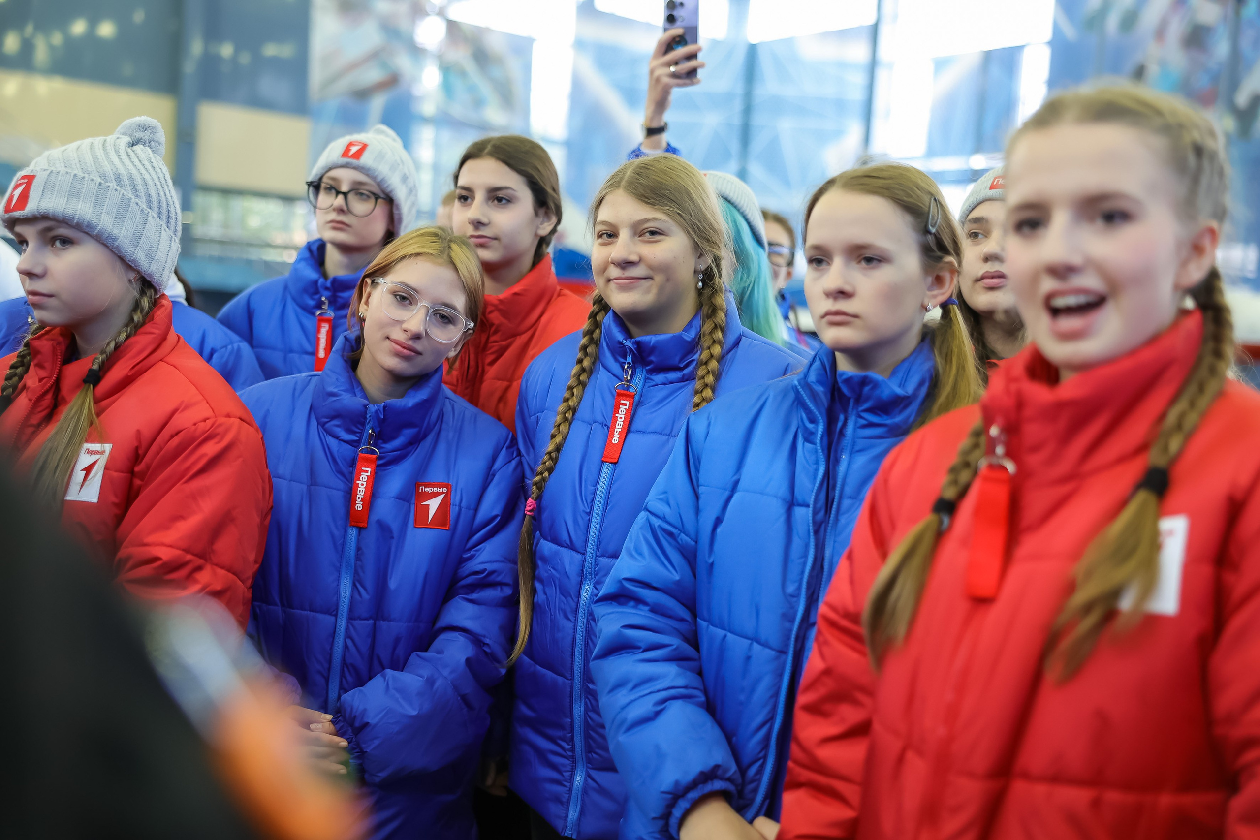 Губернатор Подмосковья Андрей Воробьев вместе с участниками «Движения первых» навестил пилотажные группы. Моя фотография