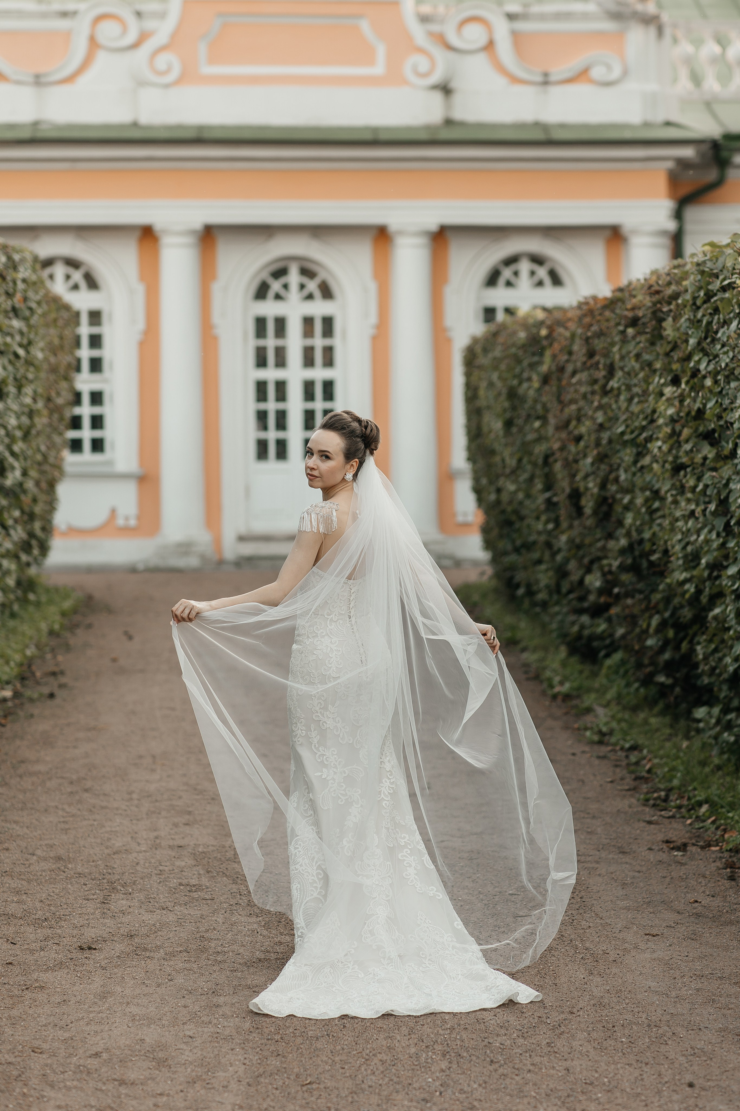 Свадебная фотосессия в усадьбе Кусково