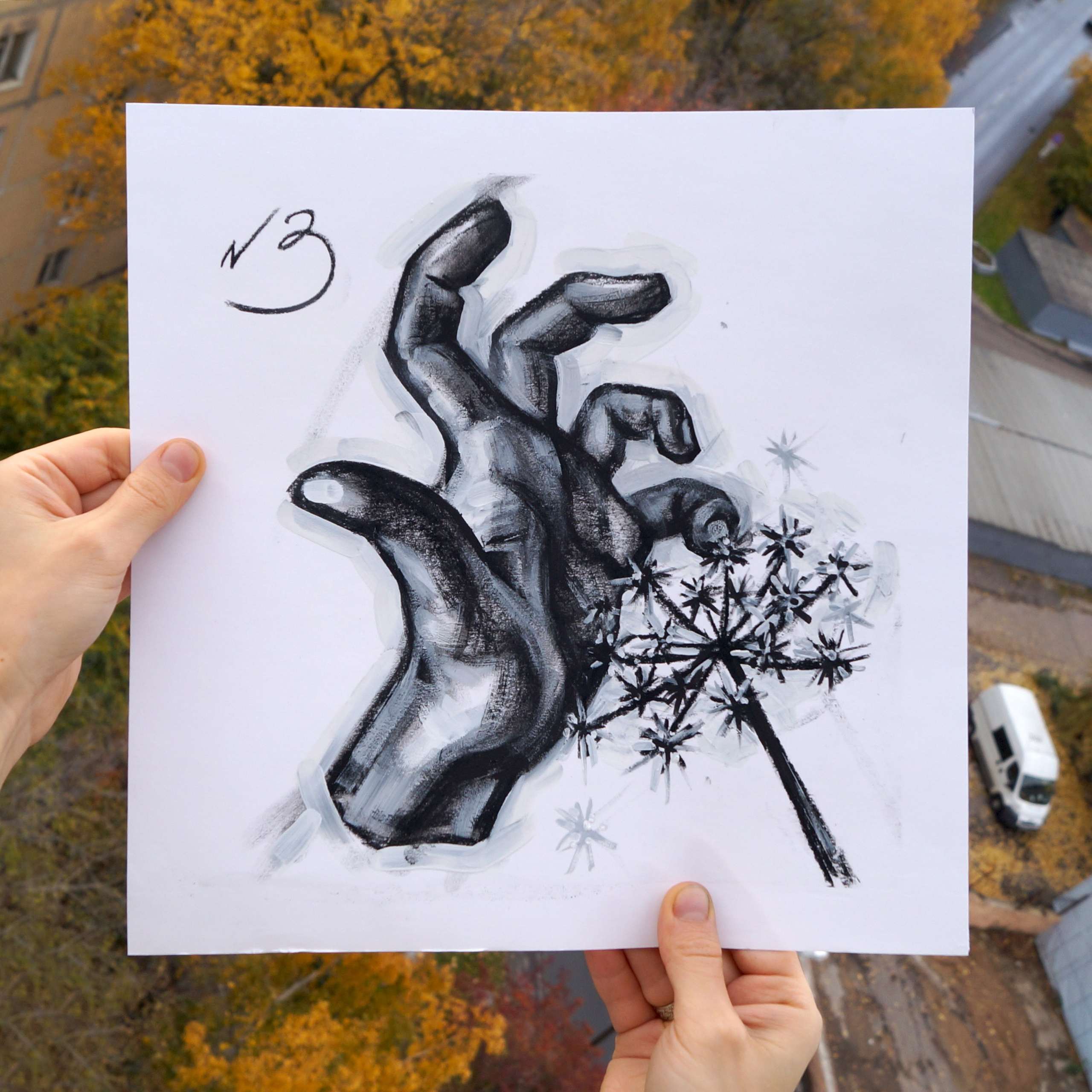 Inktober. Саша Гдетотам