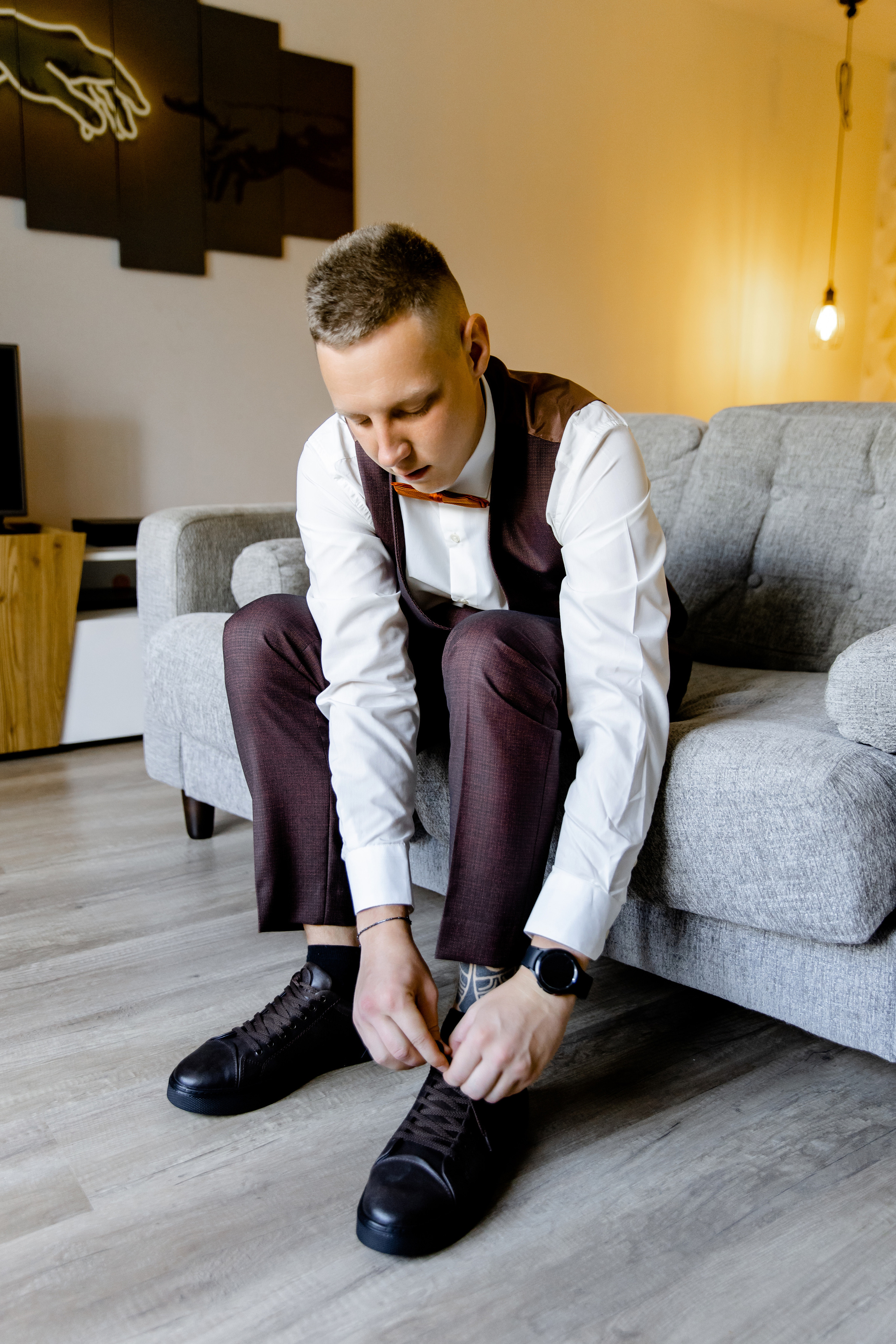 Свадебный день Сергея и Жени. Свадебный фотограф Анна Бабахина