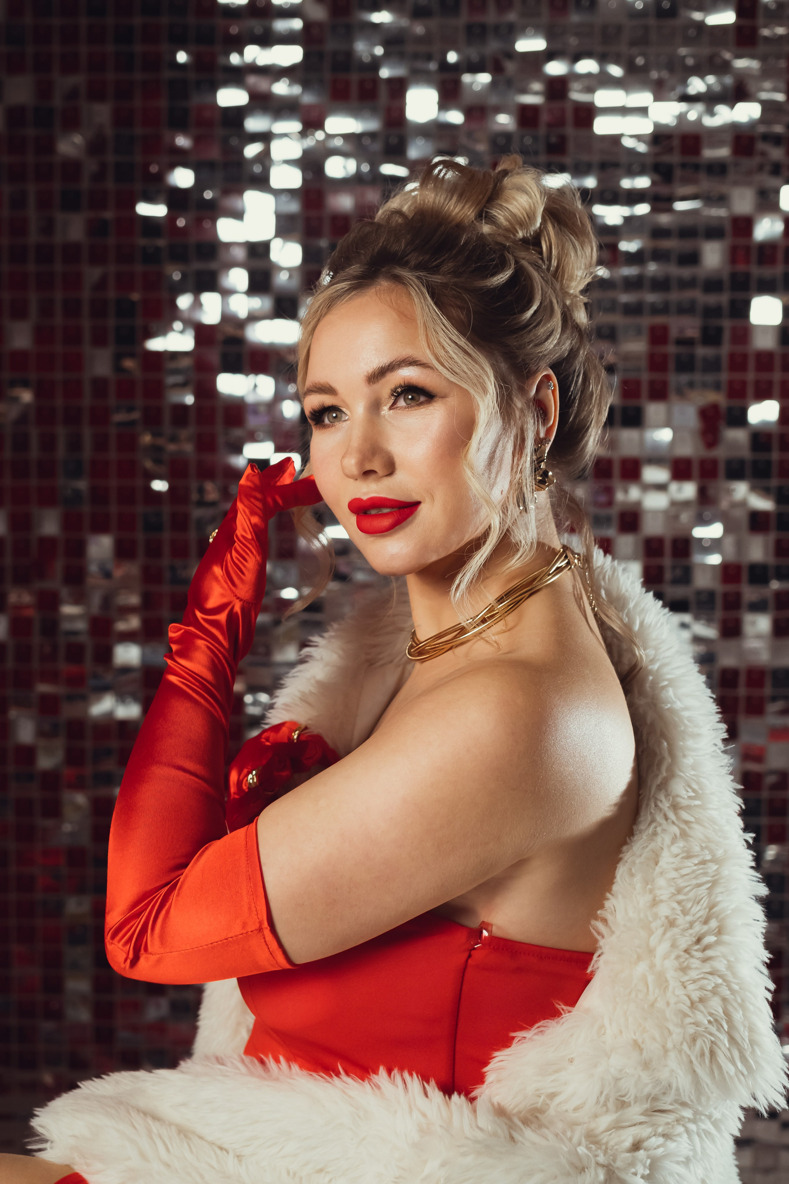 Новогодняя фотосессия в студии