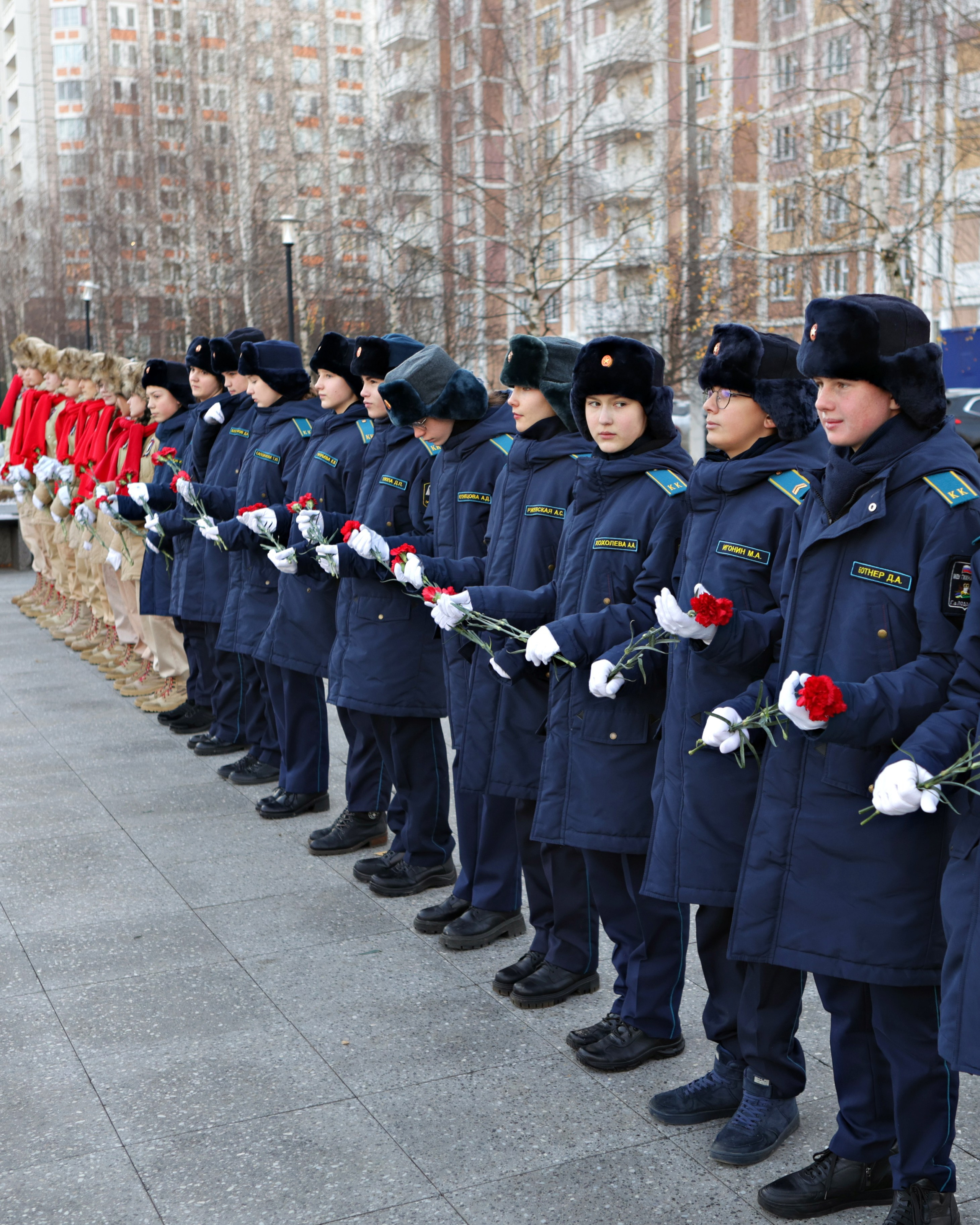 Кадеты гимназия № 7 г. Подольск постороение