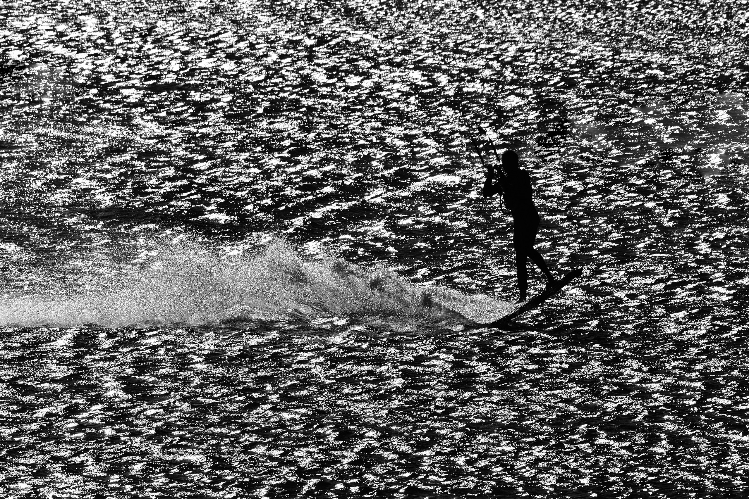 Благовещенская, коса Голенькая, кайтинг, кайтсерфинг, фотографика, чб, черно-белая фотография