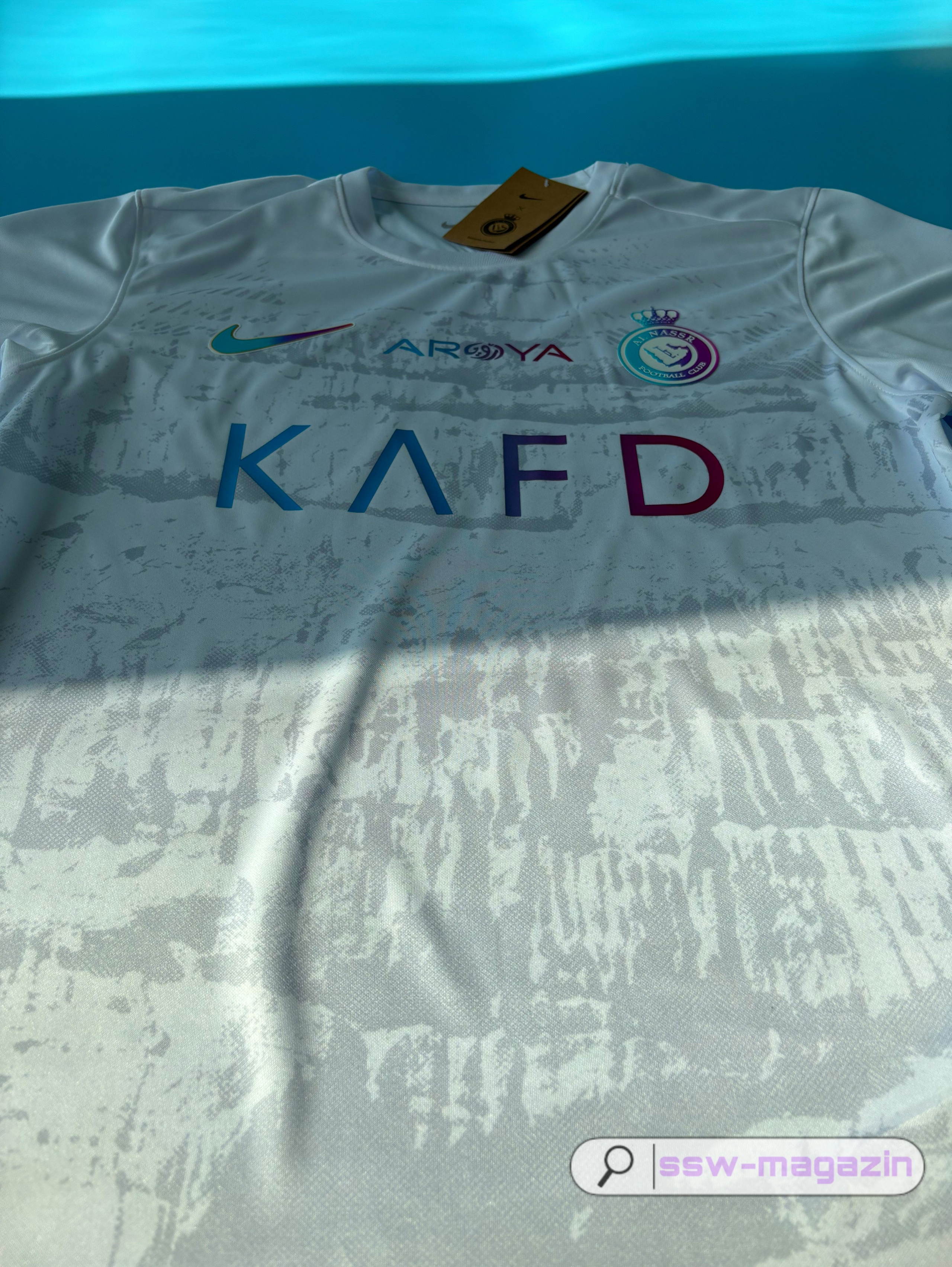 Купить джерси Al Nassr Ronaldo 2024. Футбольный магазин — ssw_magazin