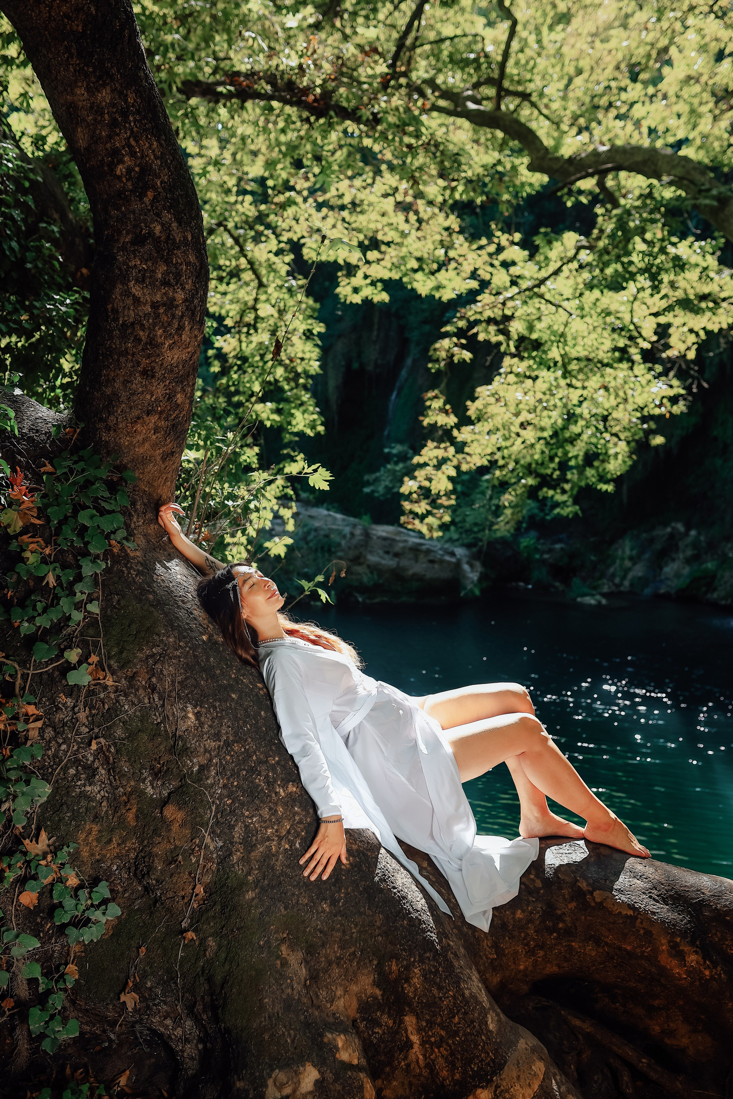 Photoshooting at Kurshunlu waterfall