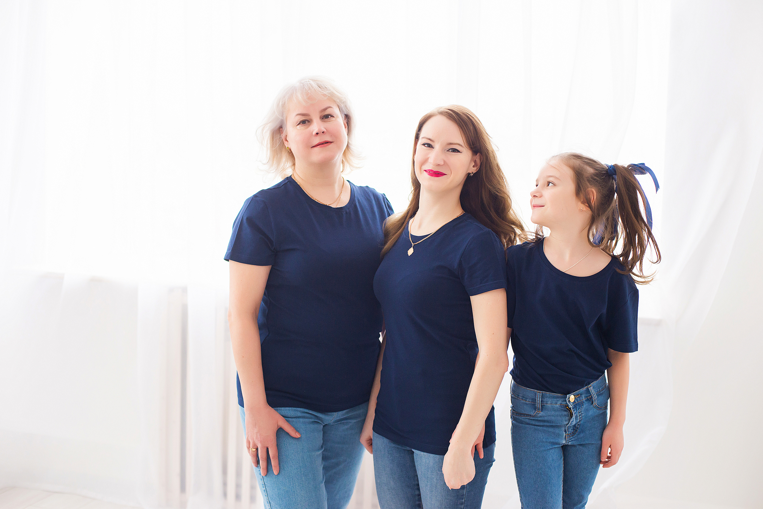 Три поколения. Фотограф новорожденных Василиса Панькова