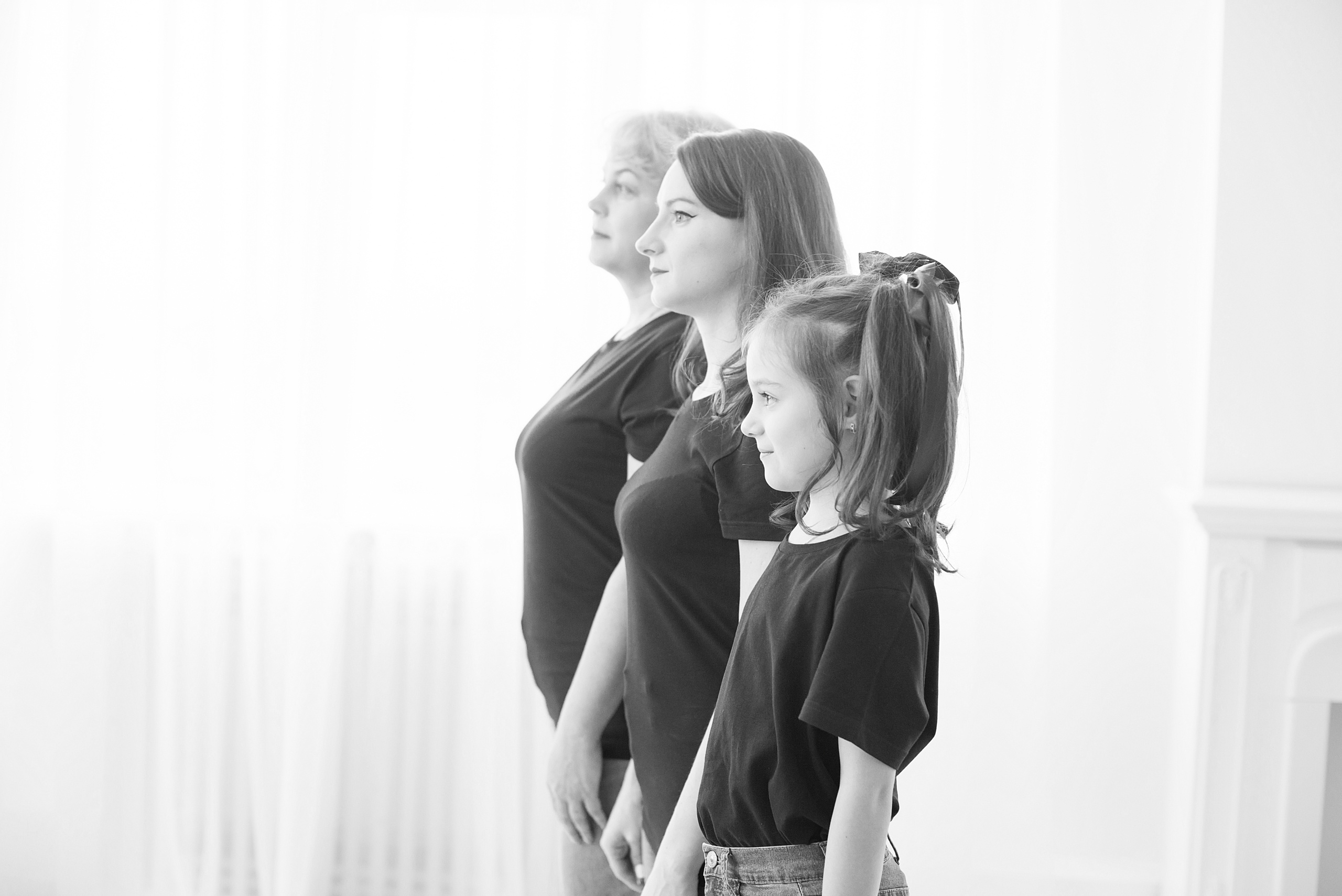 Три поколения. Фотограф новорожденных Василиса Панькова