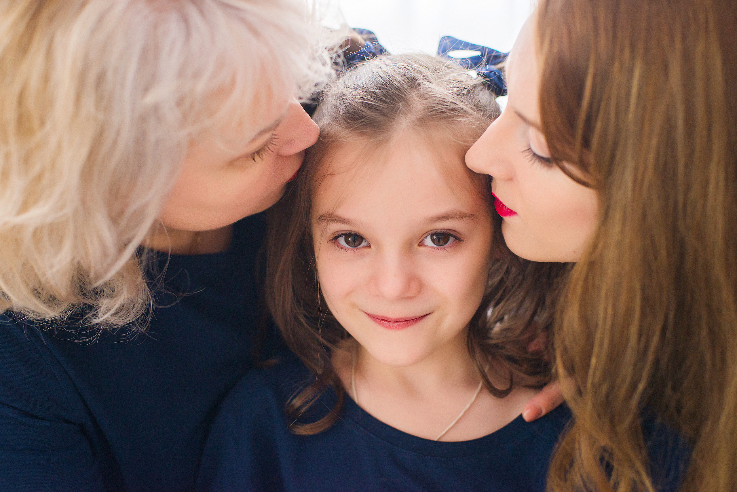 Три поколения. Фотограф новорожденных Василиса Панькова