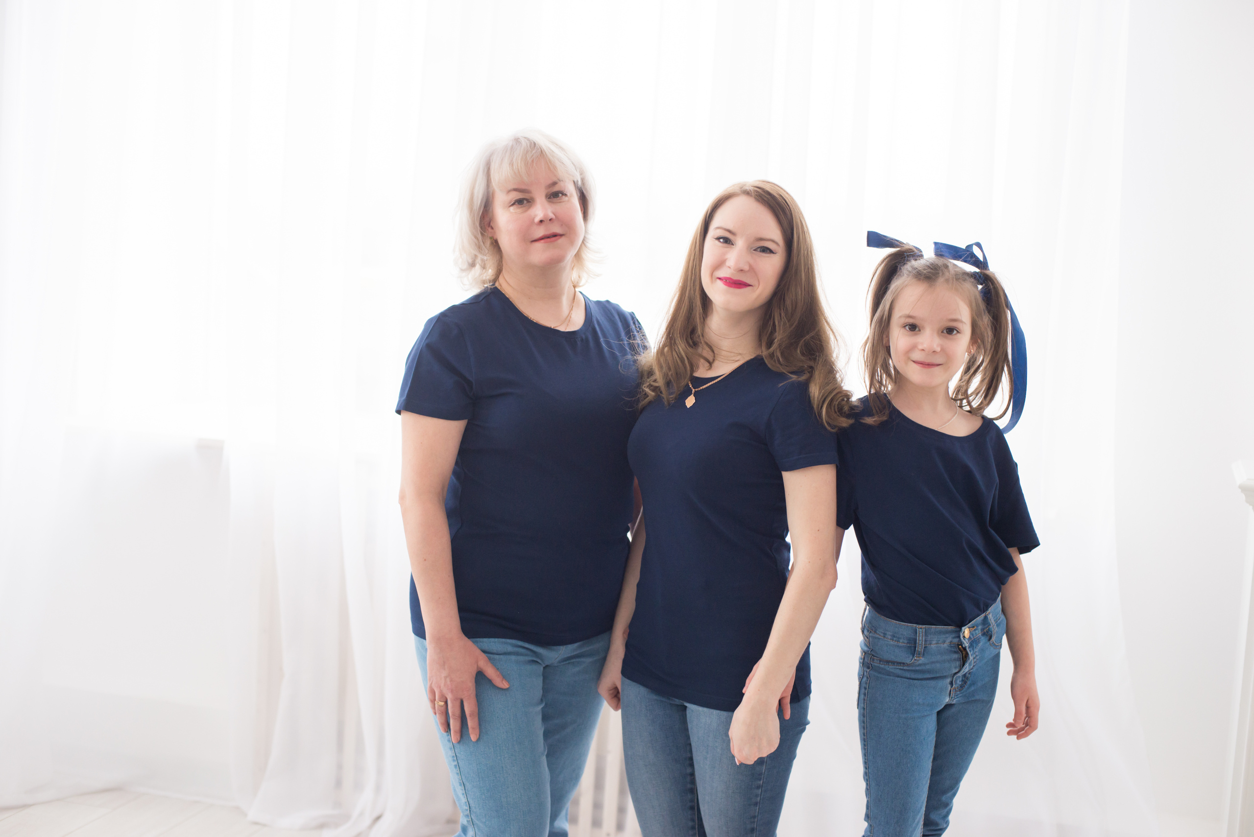 Три поколения. Фотограф новорожденных Василиса Панькова