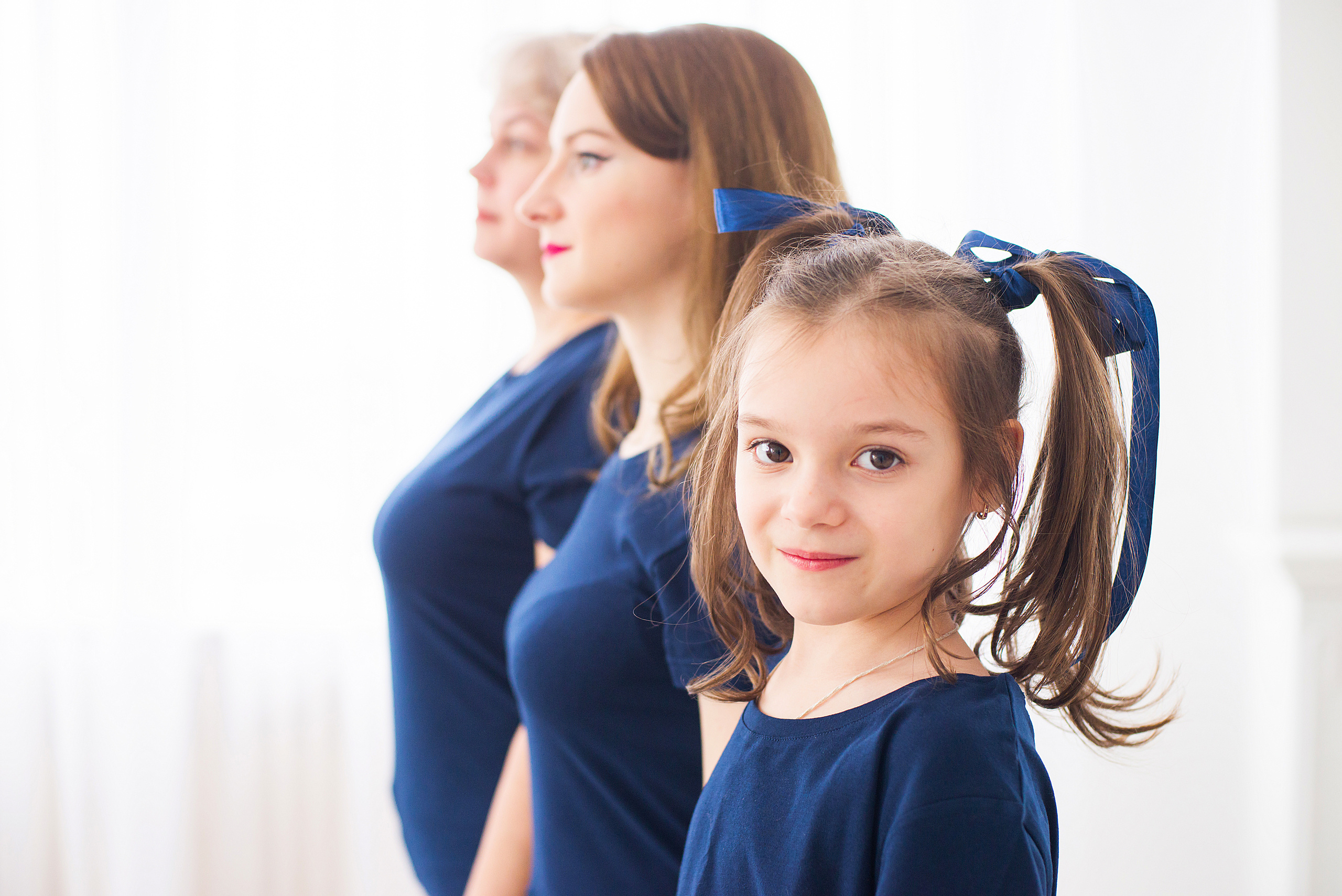 Три поколения. Фотограф новорожденных Василиса Панькова