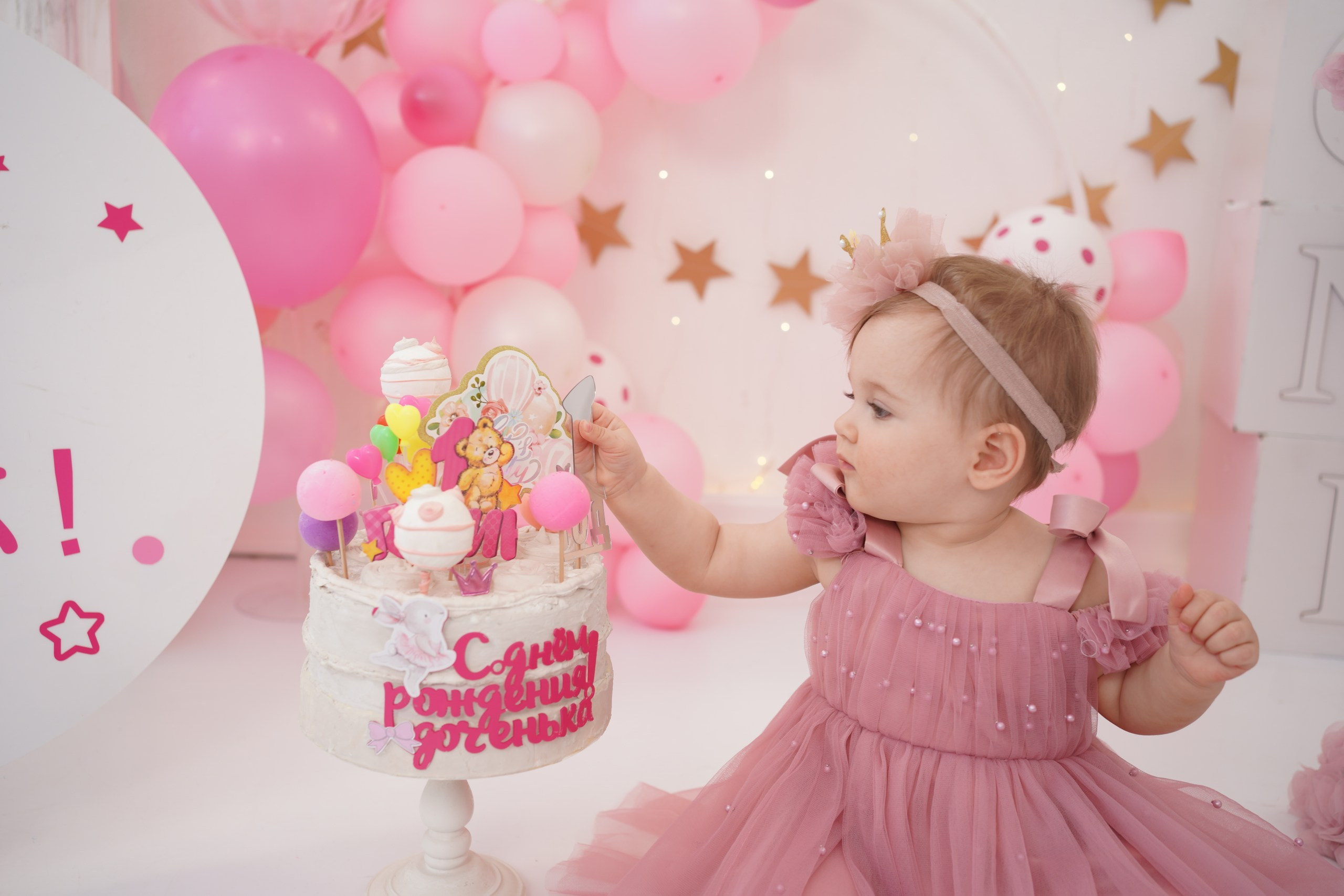 Фотоссесия на Годик для Девочки. Детская Фотостудия ГОДОВАСИКИ в Санкт-Петербурге фотосесия на годик