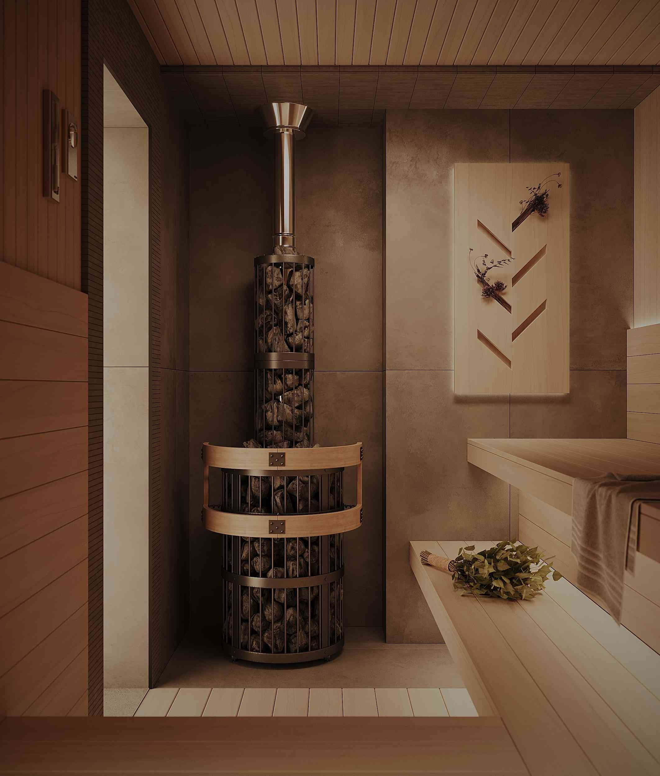 Дизайн интерьера частного spa-комплекса в Самаре и Тольятти. Студия дизайна интерьера «Строчка» | Москва, Санкт-Петербург, Самара, Казань, Тольятти, Ульяновск и другие города России