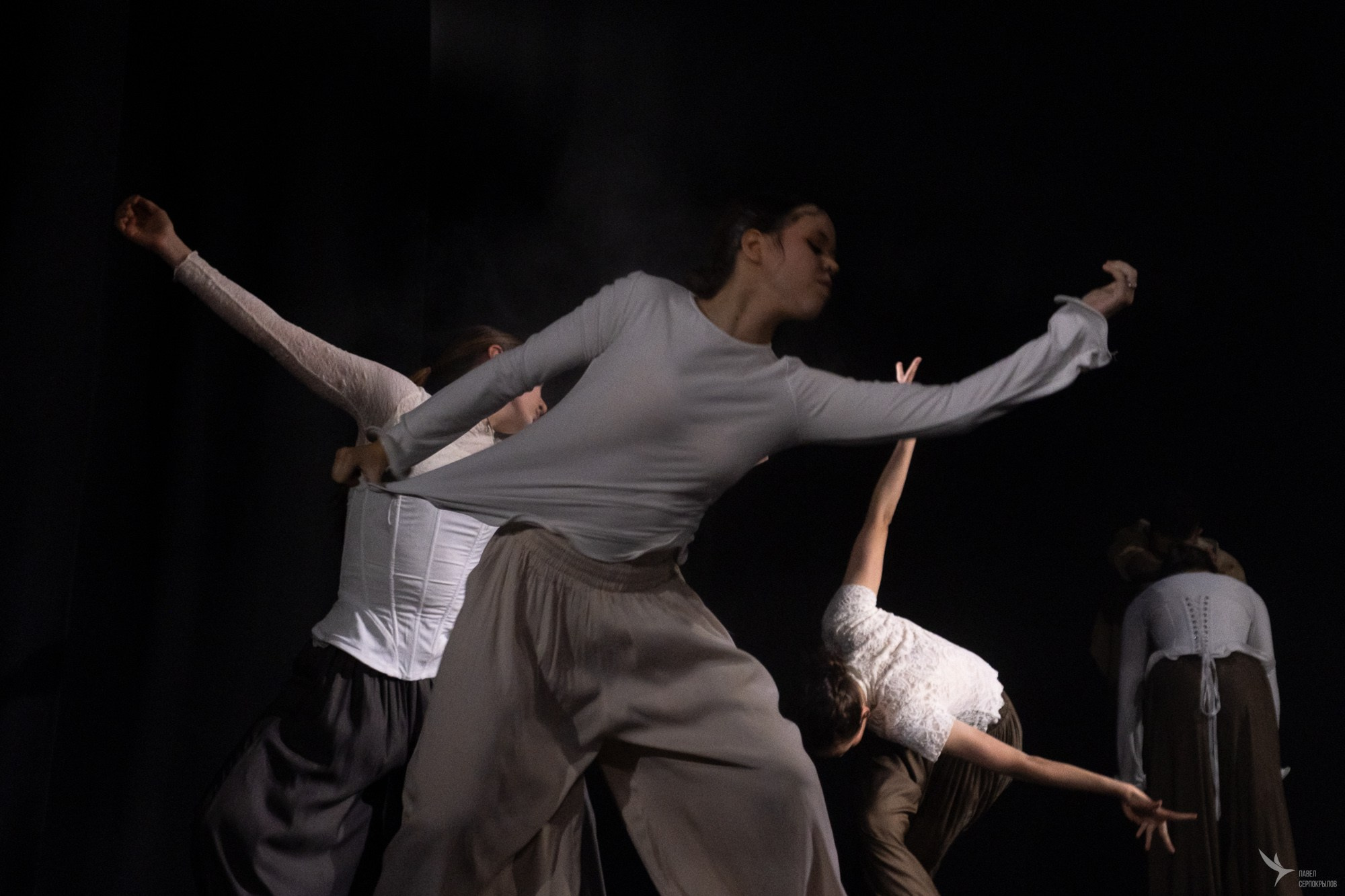 Пластический спектакль команды СЕВЕР «Голос ветра. Молчание мрамора». Репортажный фотограф в Казани Павел Серпокрылов