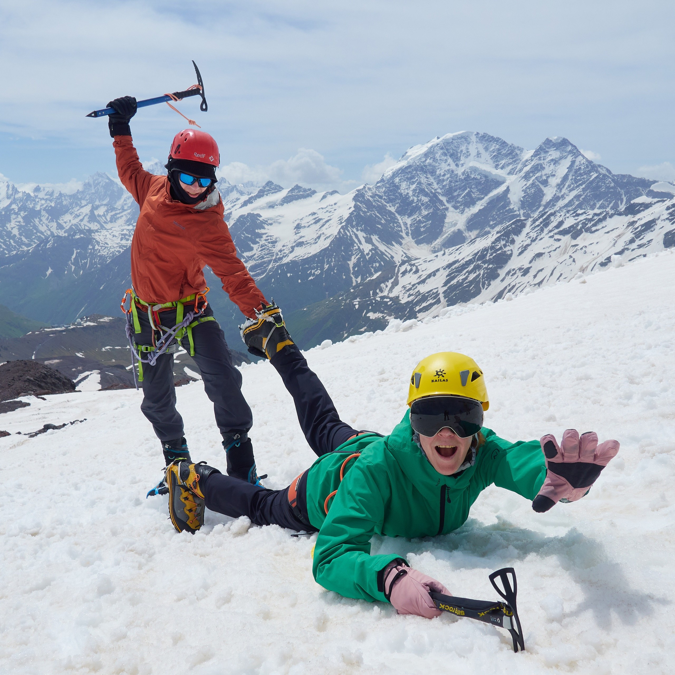 Горный, высотный Фотограф на Эльбрусе Георгий
