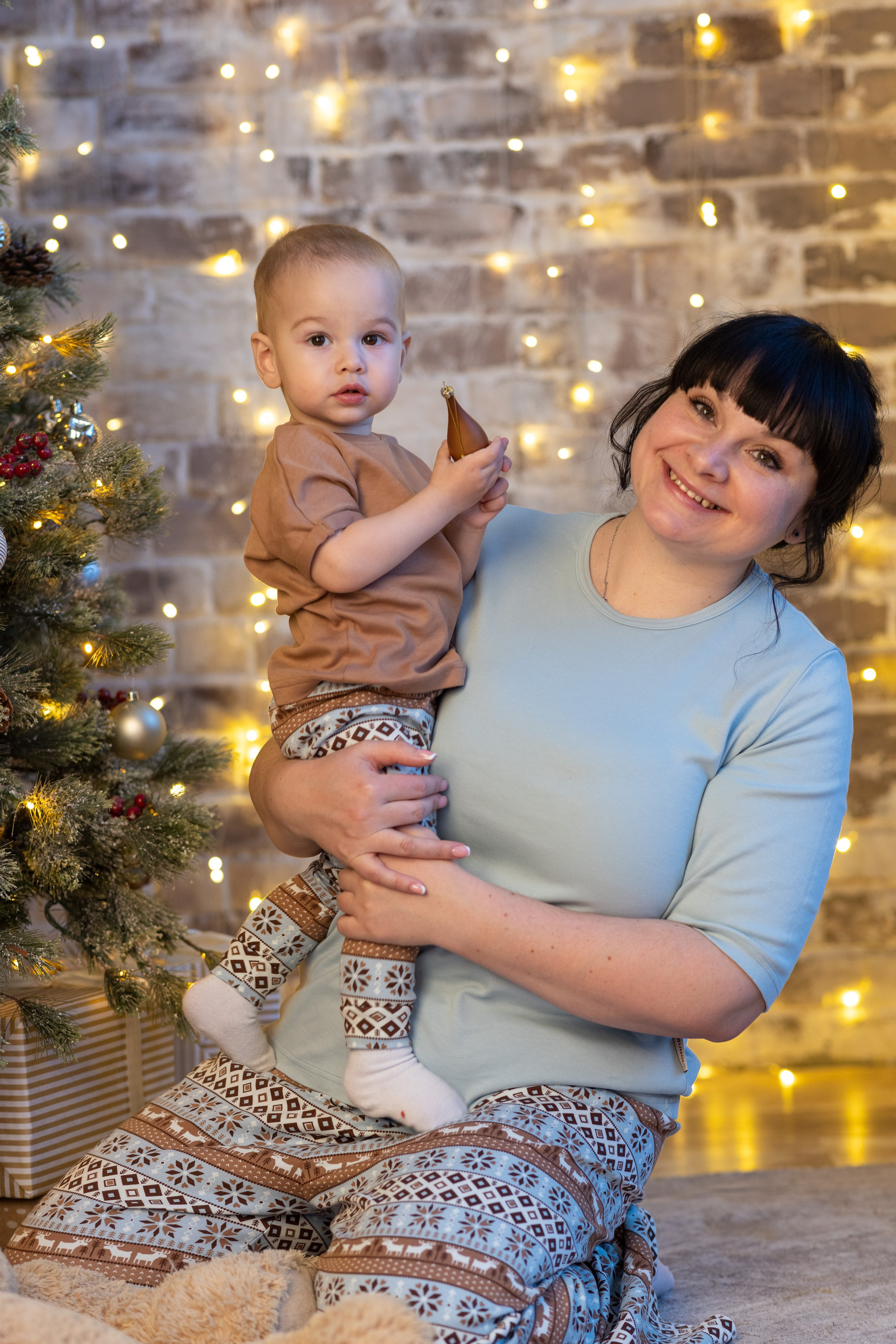 Новогодняя съемка в студии Екатерина. Фотограф — Евгений Свистков