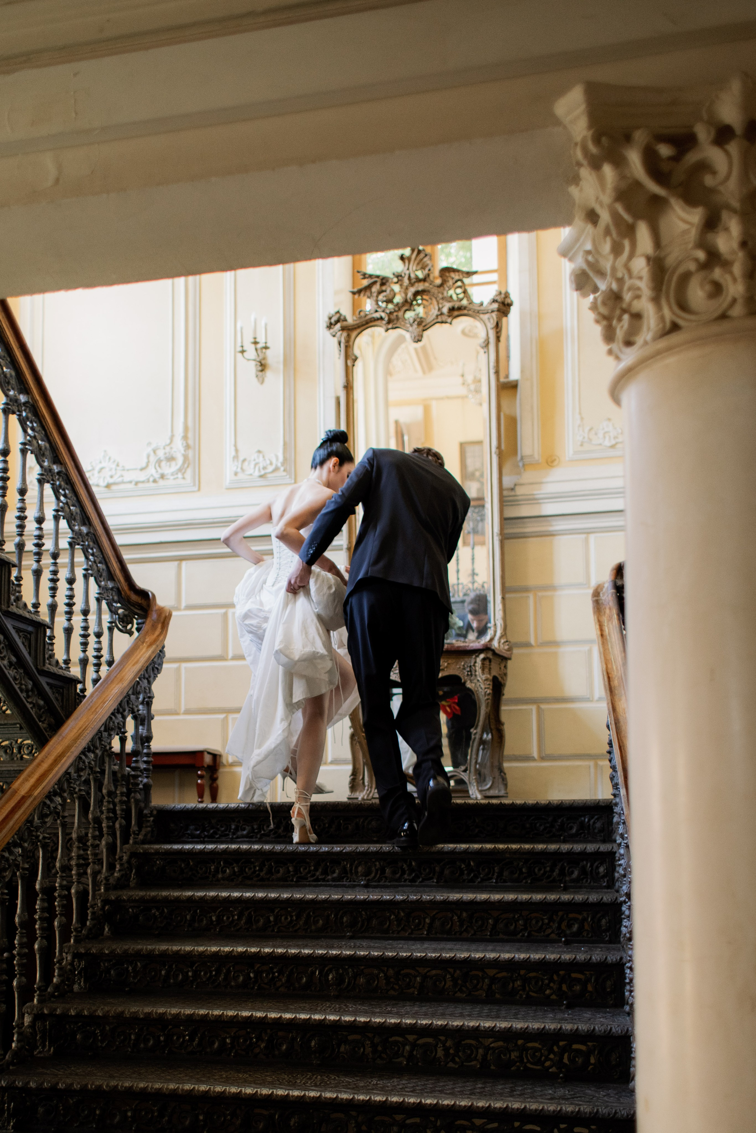 Свадебная церемония, фотосессия в библиотека-читальни А.С. Пушкина