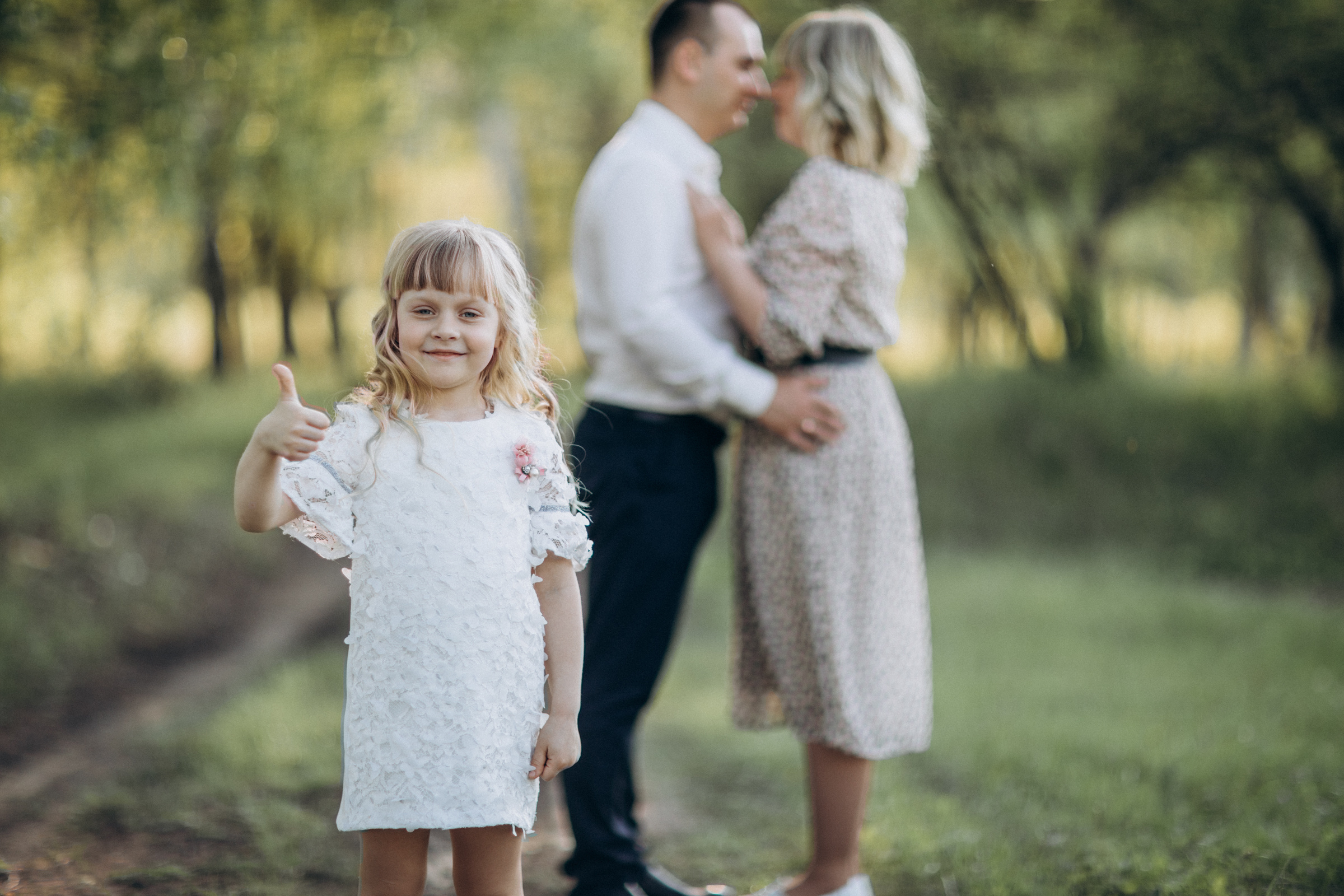 Даша, мама Оля, папа Саша. Семейный фотограф Оля Гладченко