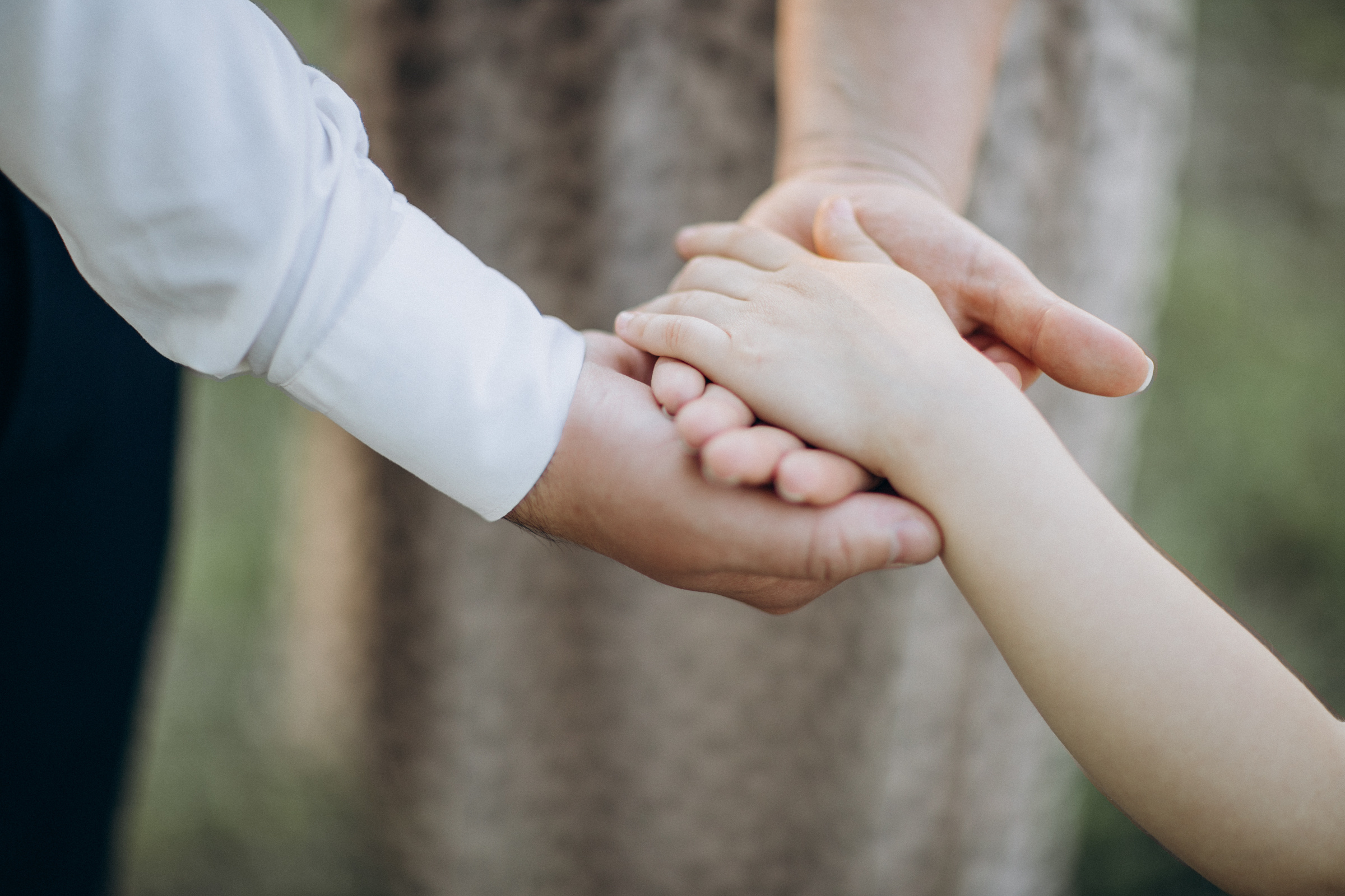 Даша, мама Оля, папа Саша. Семейный фотограф Оля Гладченко