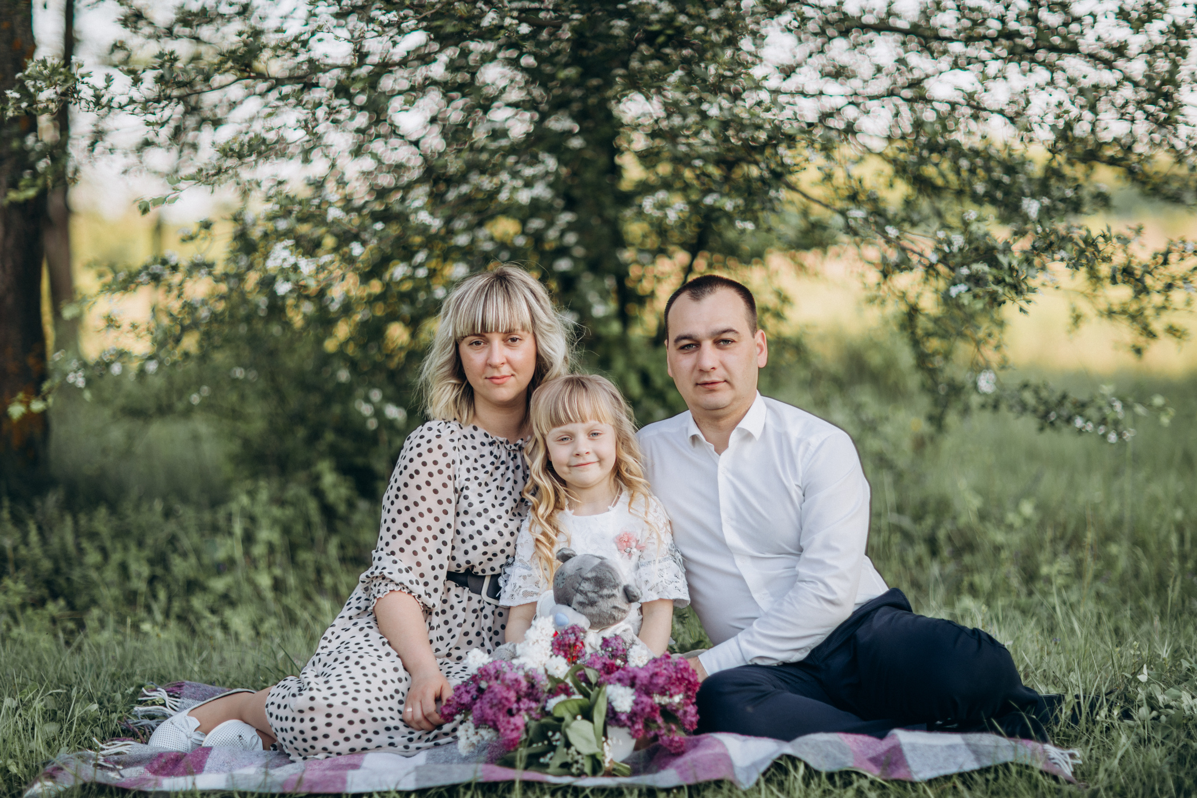 Даша, мама Оля, папа Саша. Семейный фотограф Оля Гладченко