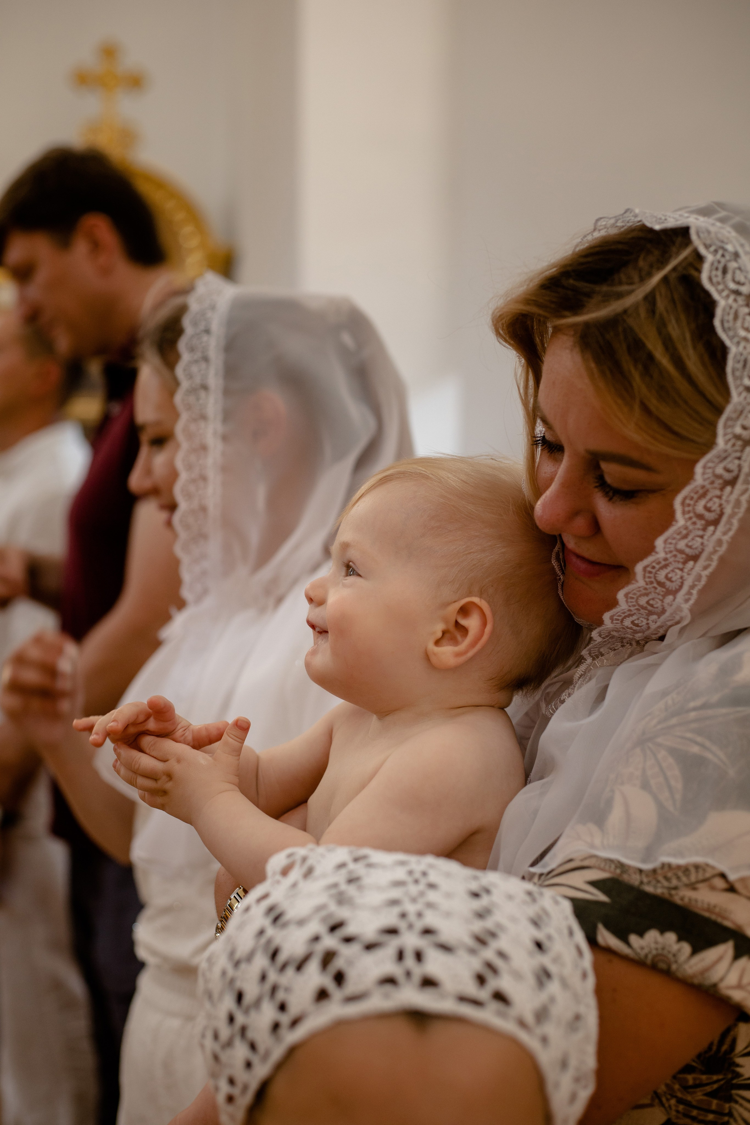 Святое Таинство крещения Романа. Семейный фотограф в Саратове Элоиза Ляпина