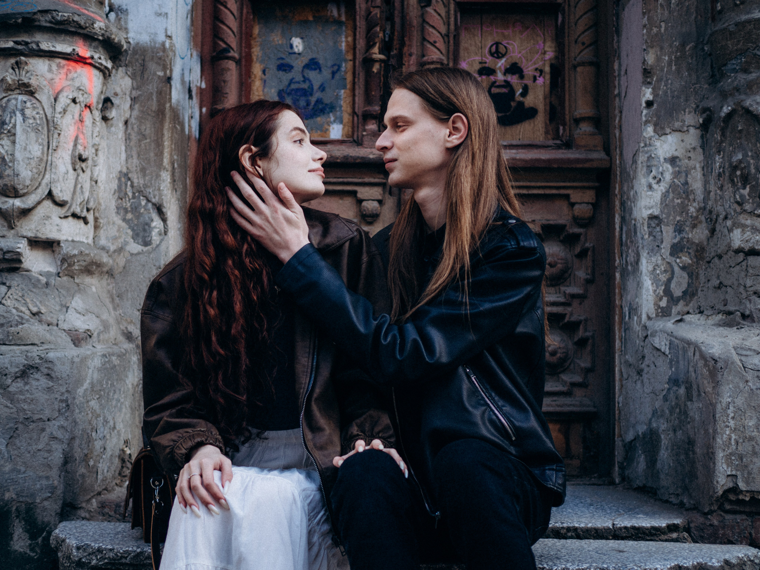 Прогулочная street фотосессия love story