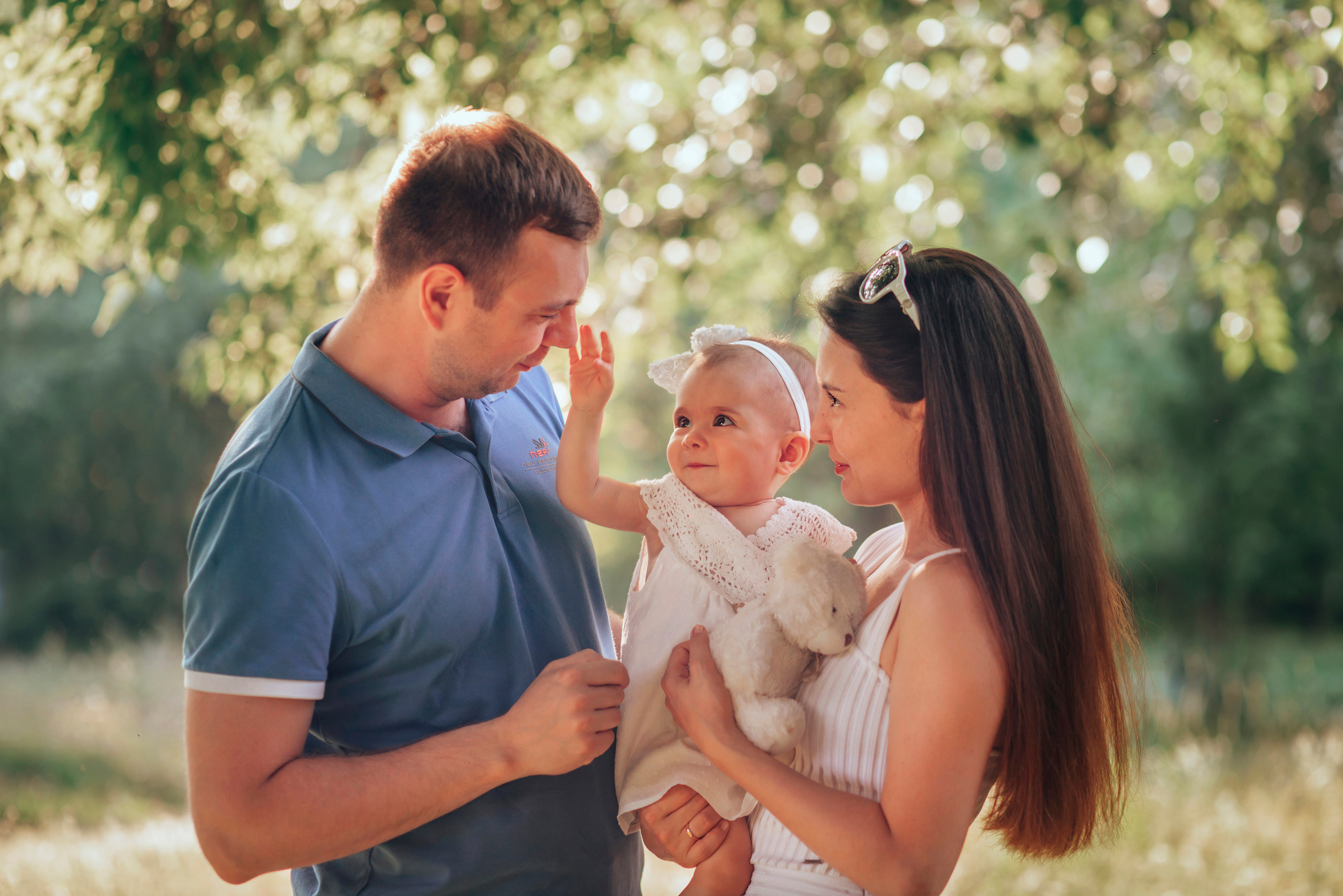 Олечке 1 годик. Семейный и детский фотограф в г. Новосибирске Макеева Анастасия