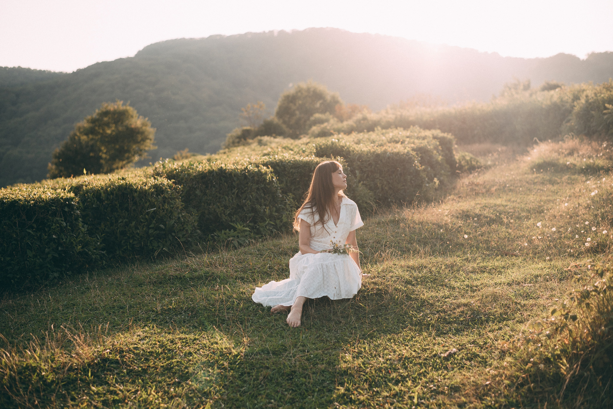 Фотосъемки в горах на чайных плантациях Сочи. Фотограф в Сочи — Маргарита Поганова