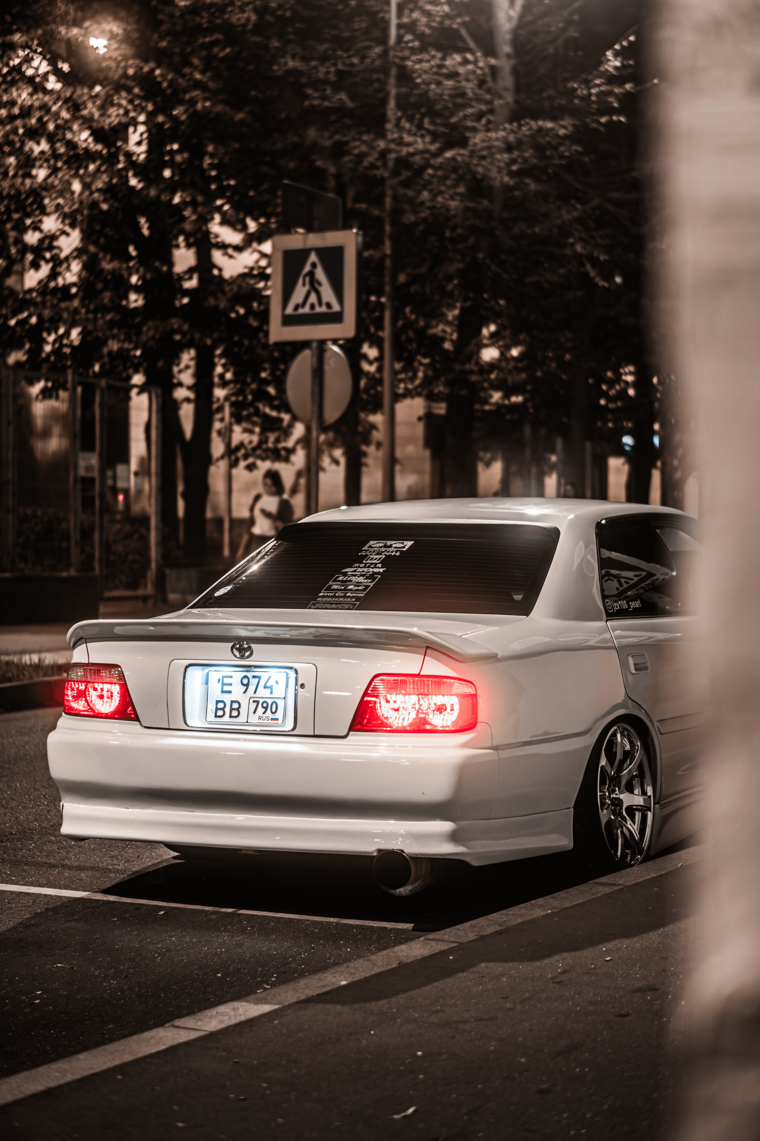 Toyota Chaser JZX100: белая жемчужина