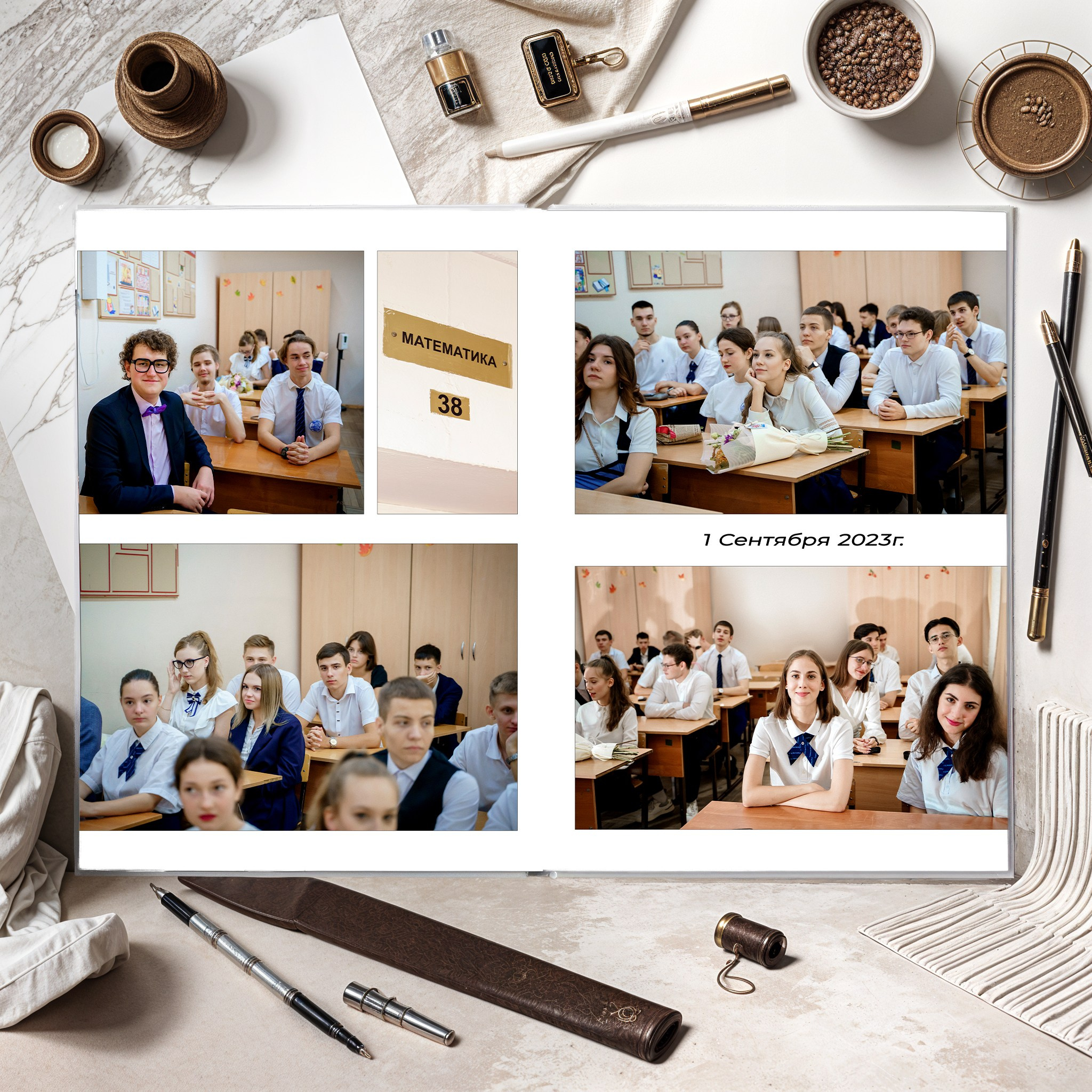 «Мрамор» Выпускной альбом для 9-11кл и ВУЗов_V.I.P. Фотографы из солнечного Краснодара Вадим и Надежда Митус