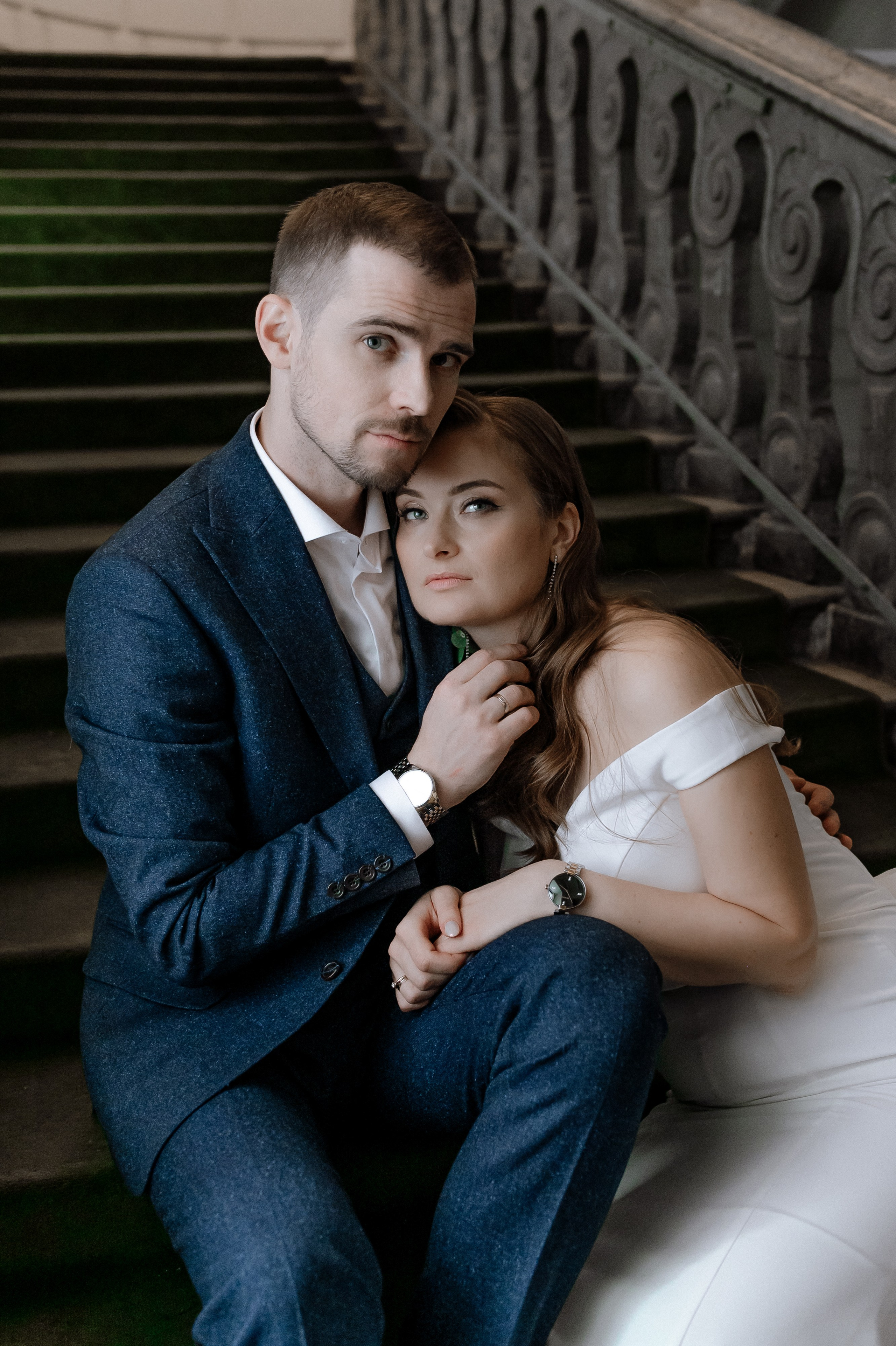 Классический портрет жениха и невесты