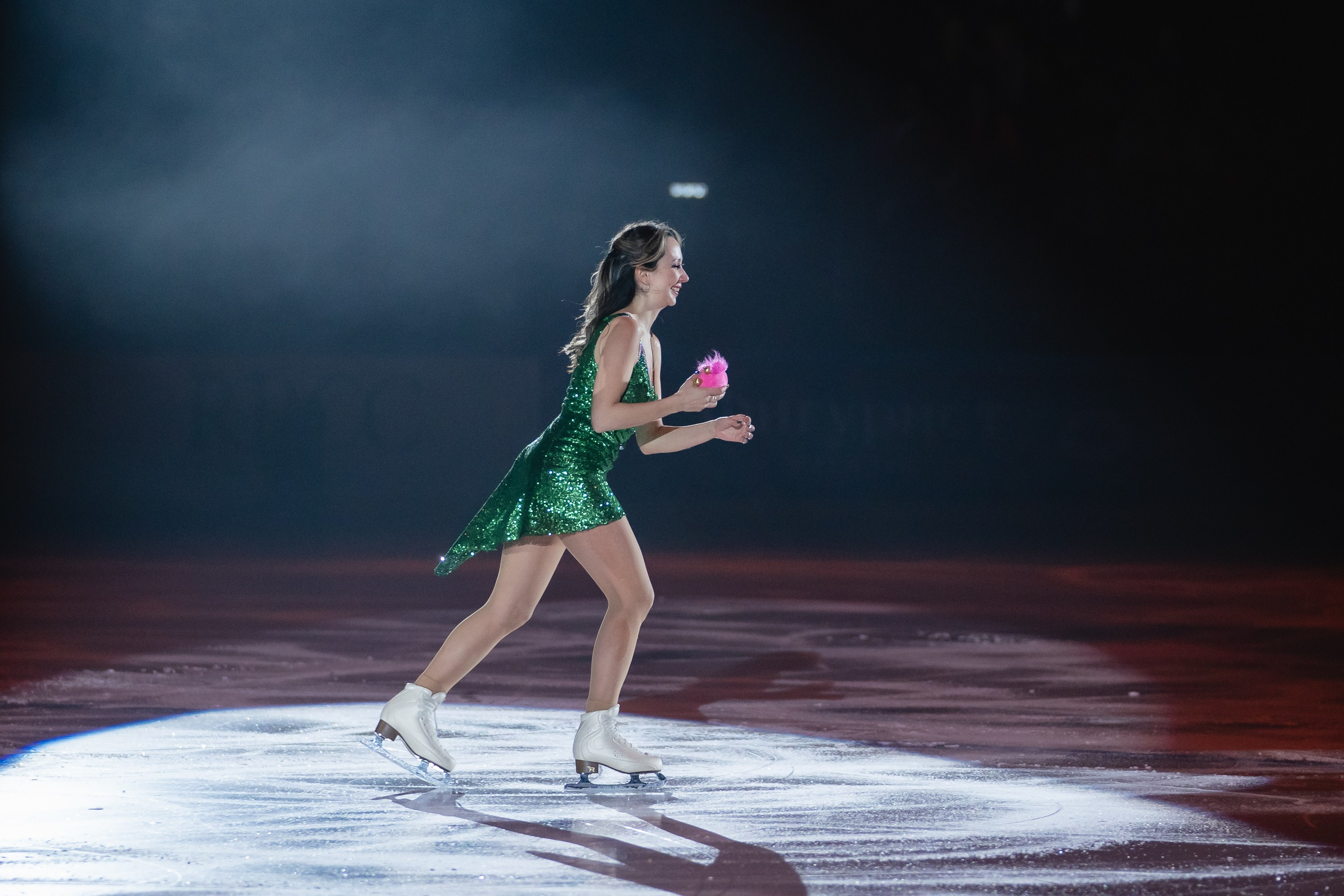 Шоу «Чемпионы на льду» в Новосибирске. Воробьева Ксения — Спортивный и танцевальный фотограф Новосибирск