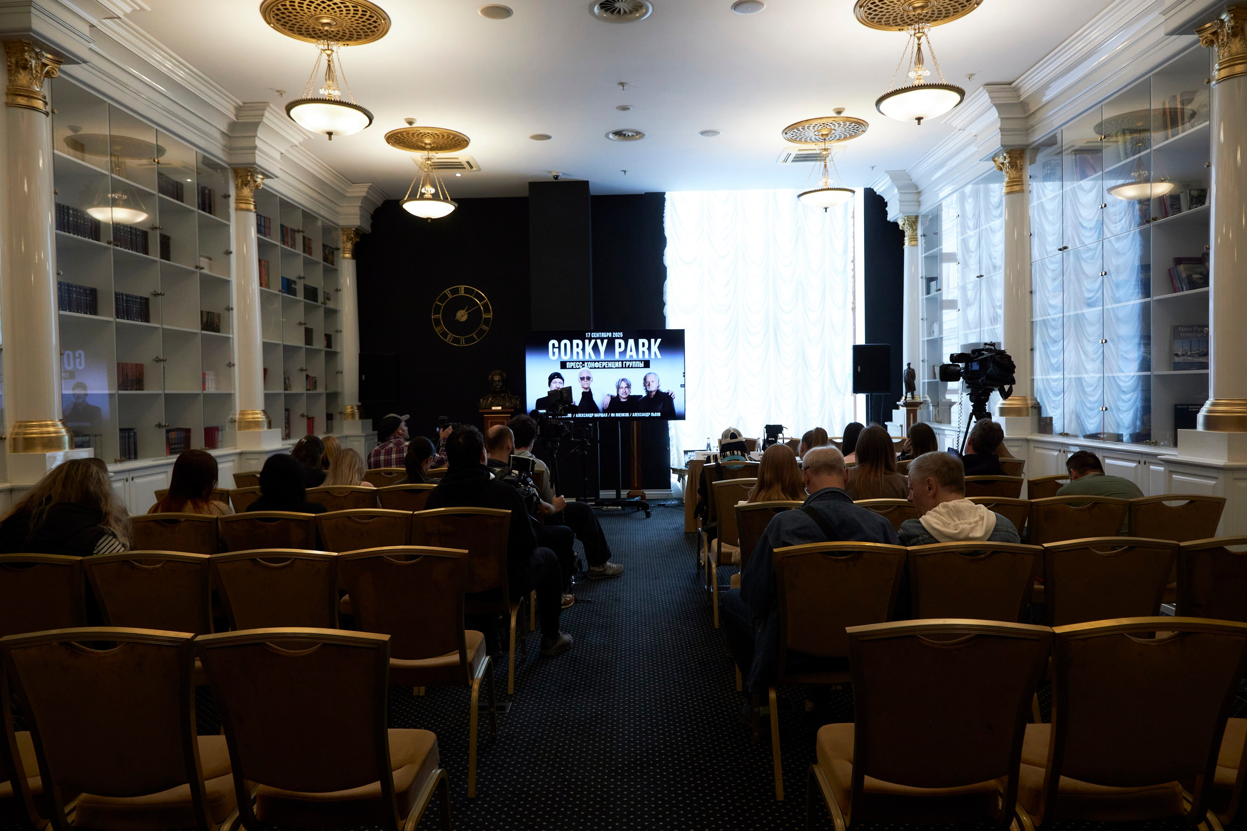 Gorky Park — пресс-конференция группы. Анна Потявина. Фотограф Москва