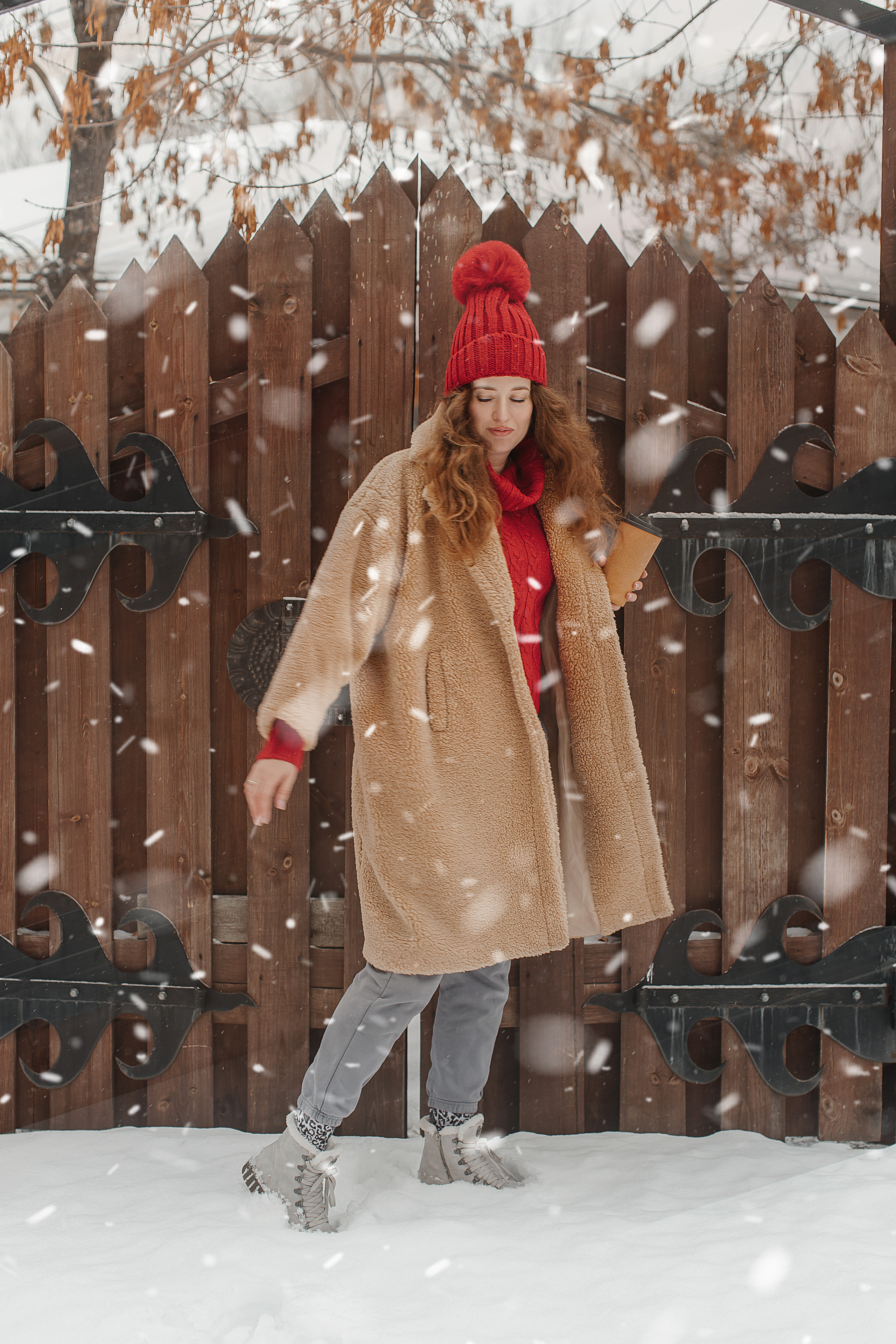 Зимняя фотосессия Светланы. Свадебный, семейный и детский фотограф в Оренбургской области Юля Лепп