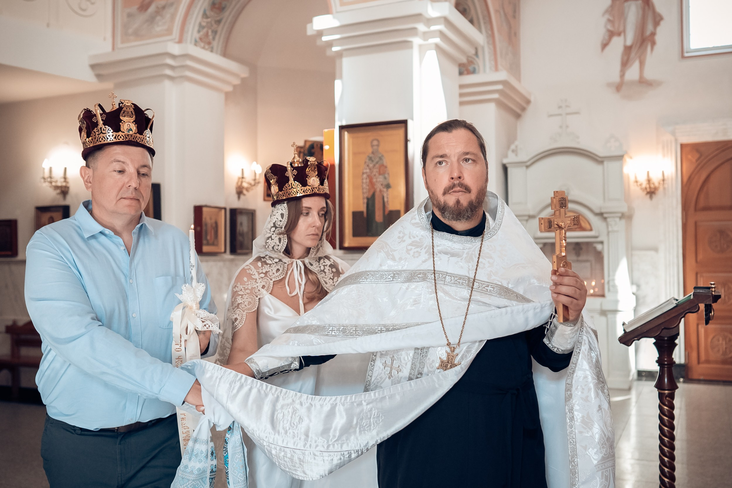 Венчание в храме Вознесения Господне г. Севастополь. Церковный фотограф Севастополь