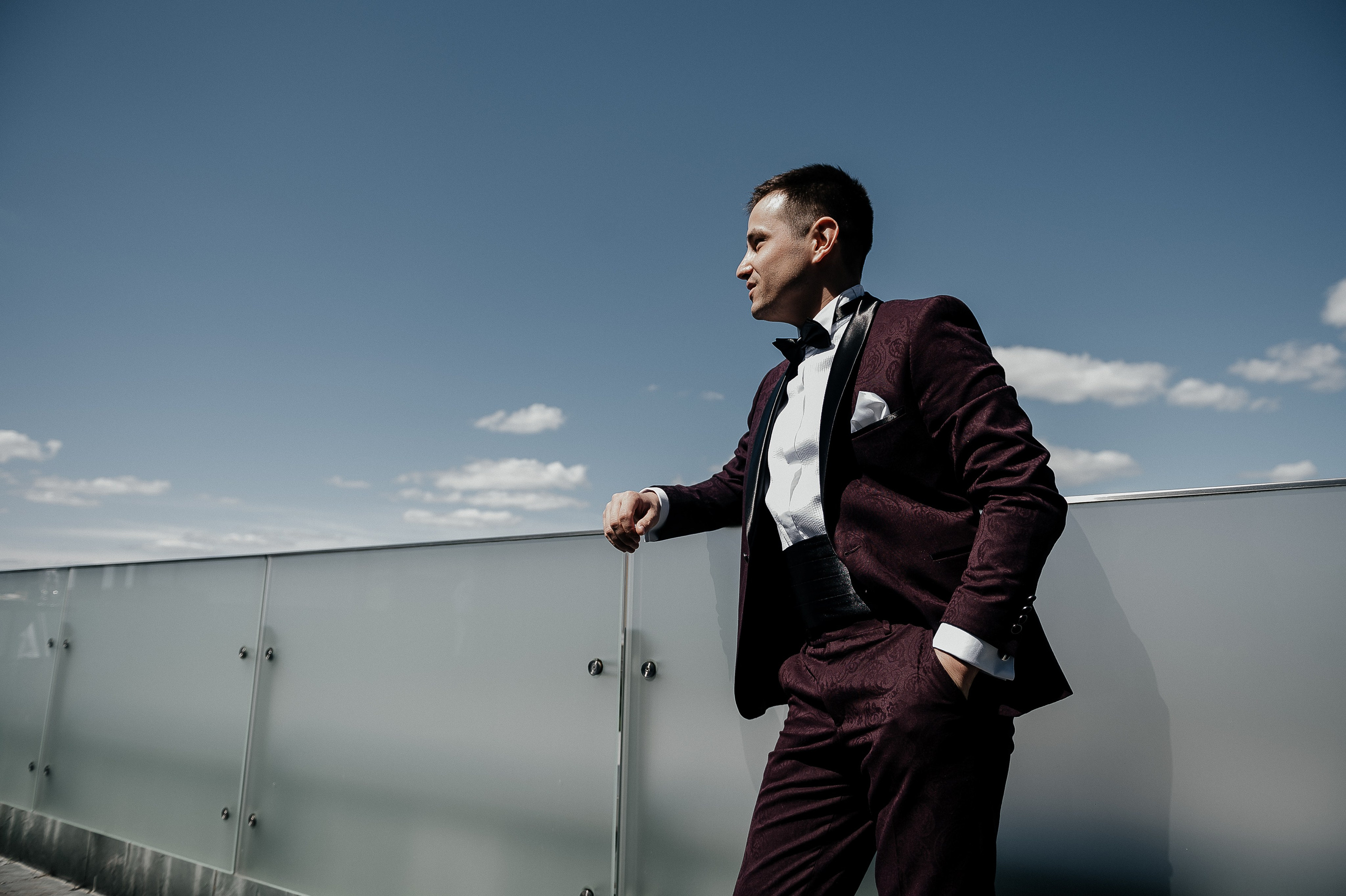 Жених в свадебном образе