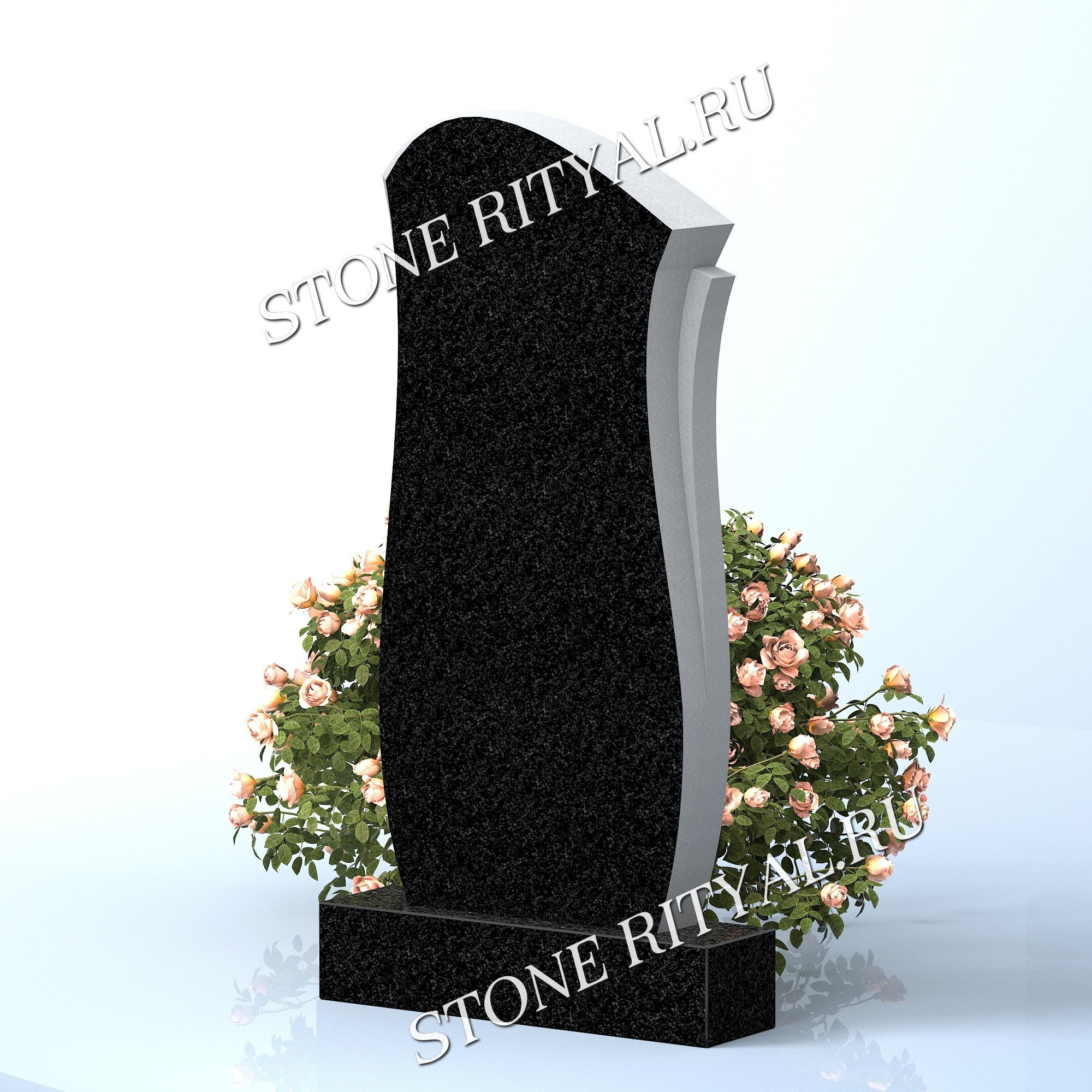 Вертикальные памятники прямые. Изготовление и установка памятников в Москве и МО