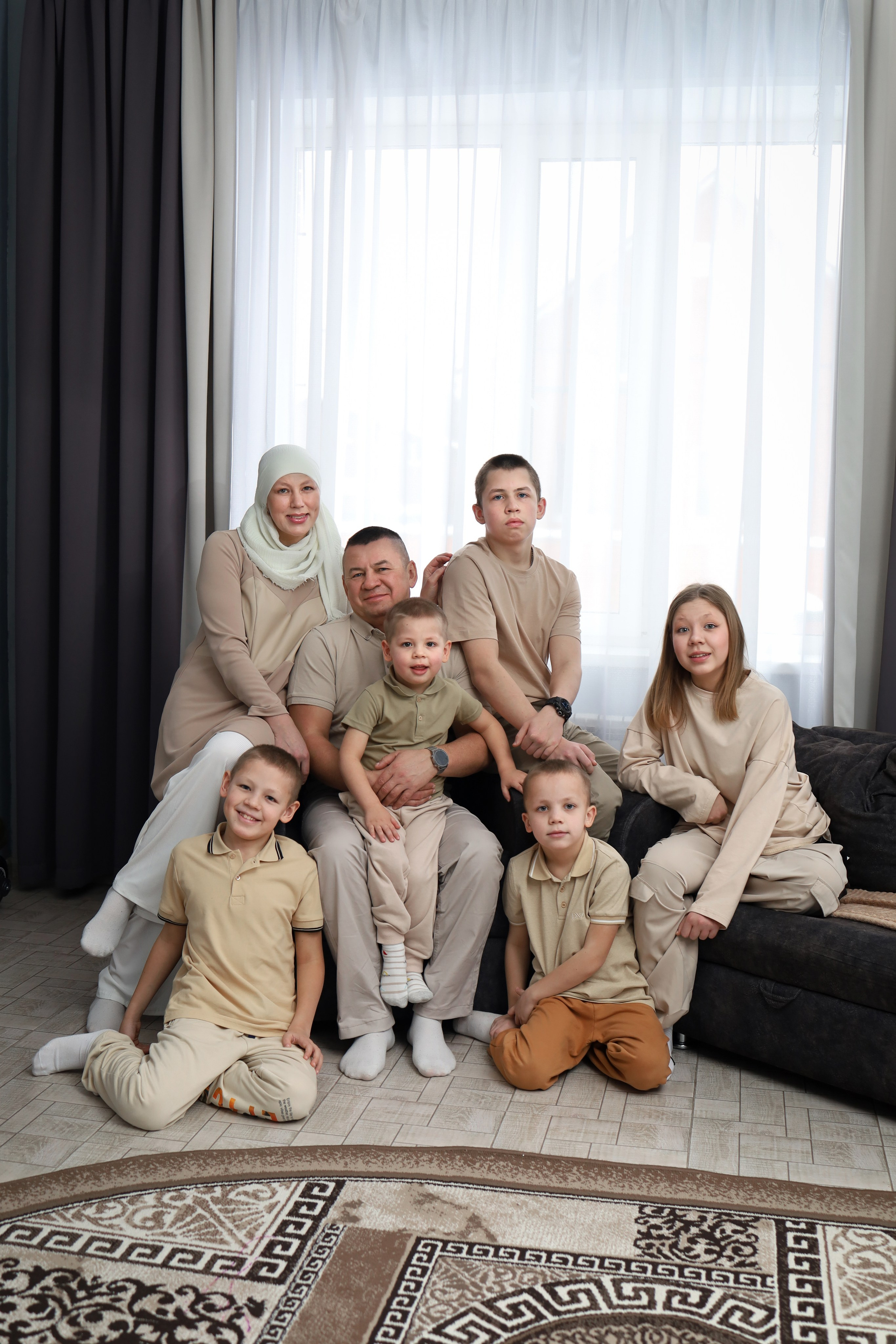 СемьЯ. Дружные Ахмадишины. Семейный фотограф в Казани Римма Гатауллина