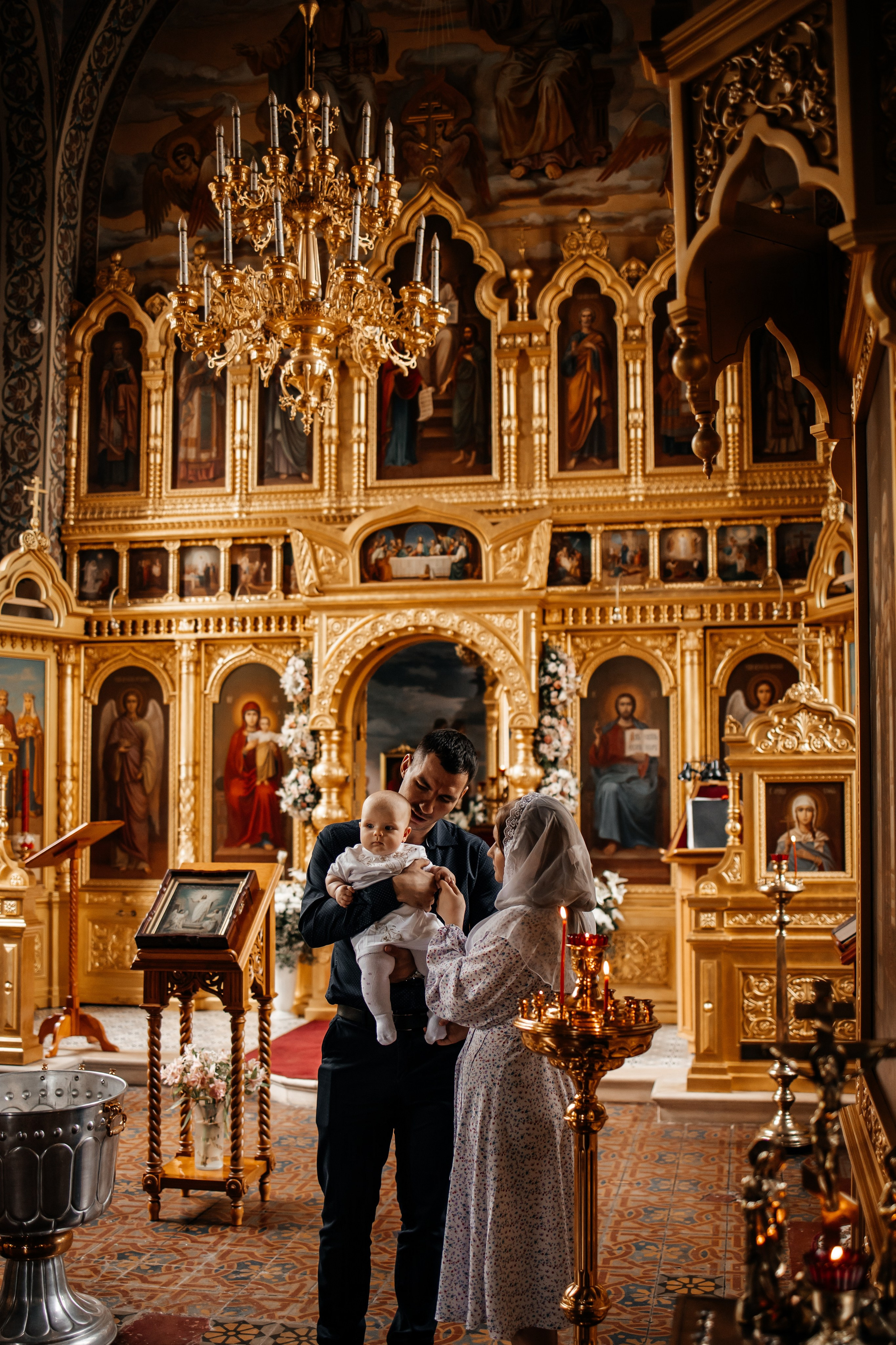 Таинство крещения. Семейный и женский фотограф в Москве Елизавета Волкова