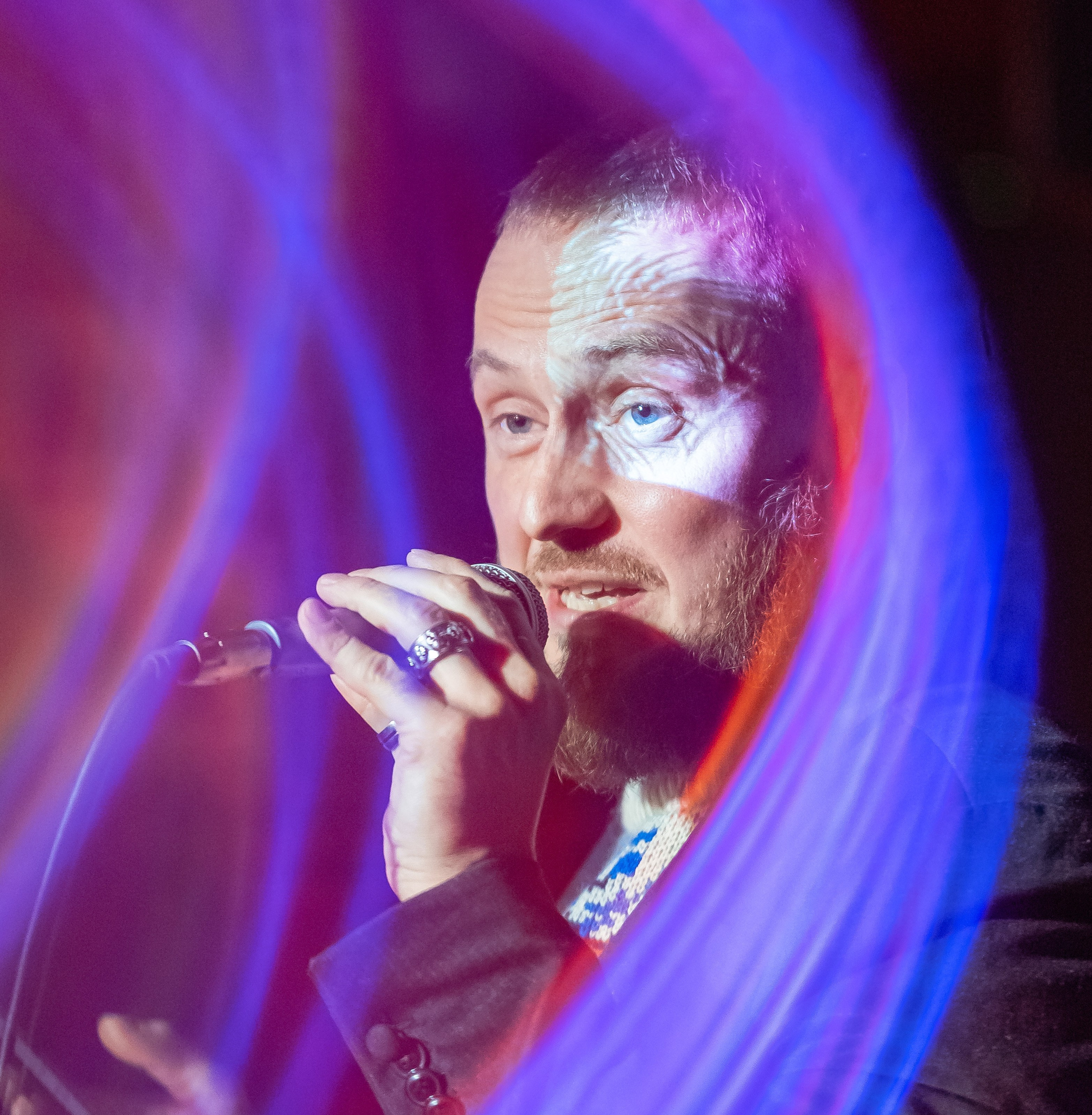 Репортажные фотографии творческого вечера Такие дела, Панда