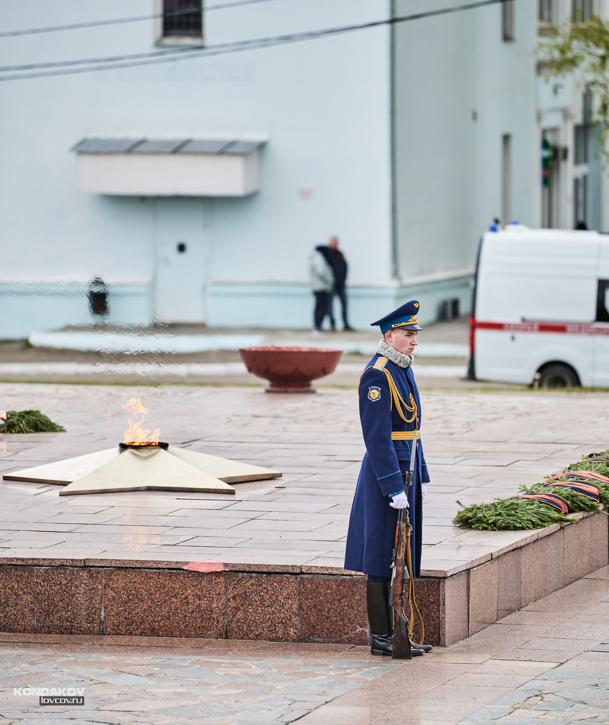 Парад в честь празднования День Победы 9 мая 2024 года в городе Иваново