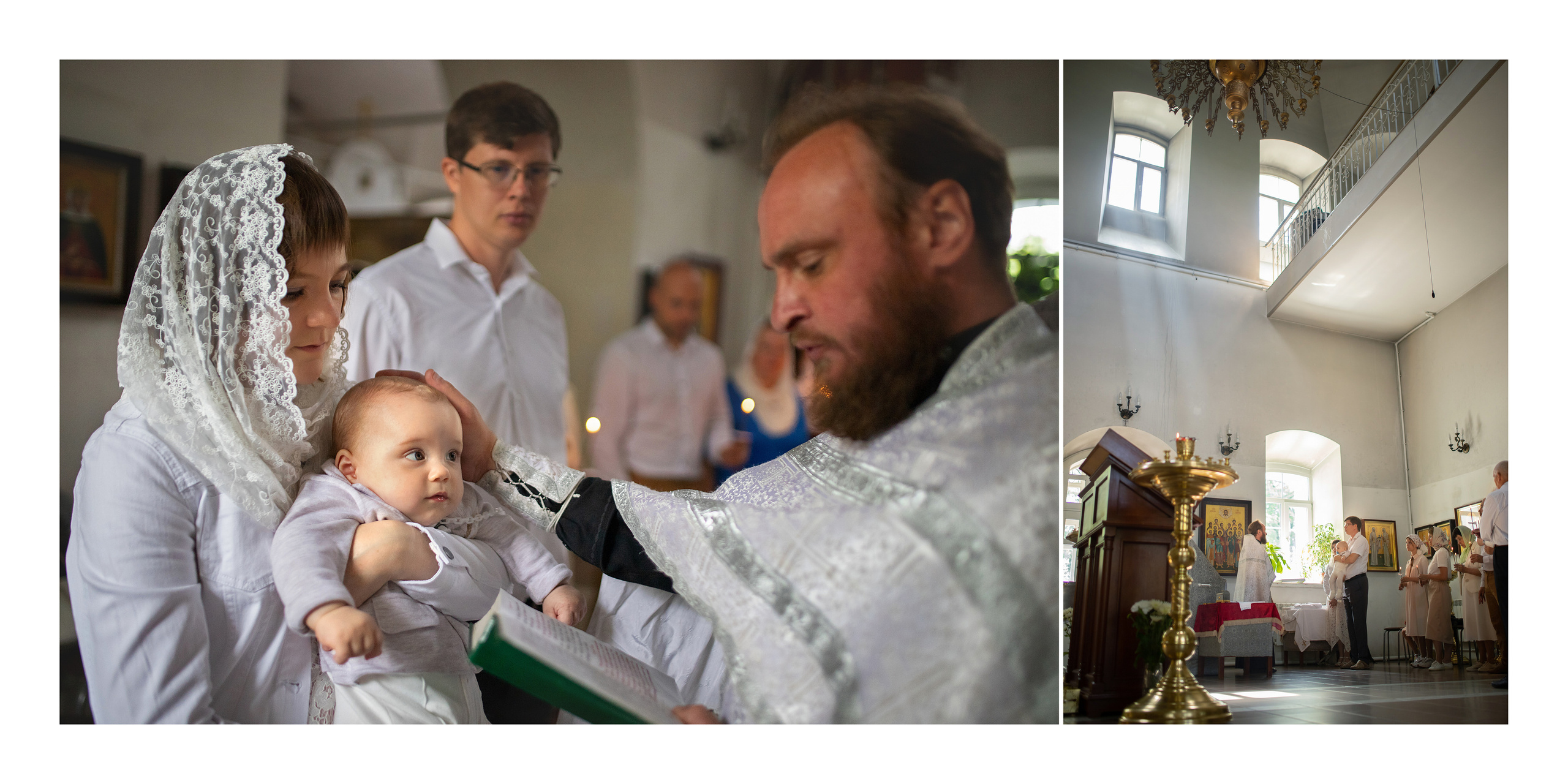 Крещение Михаила. Детский и семейный фотограф в Москве Вера Орлова