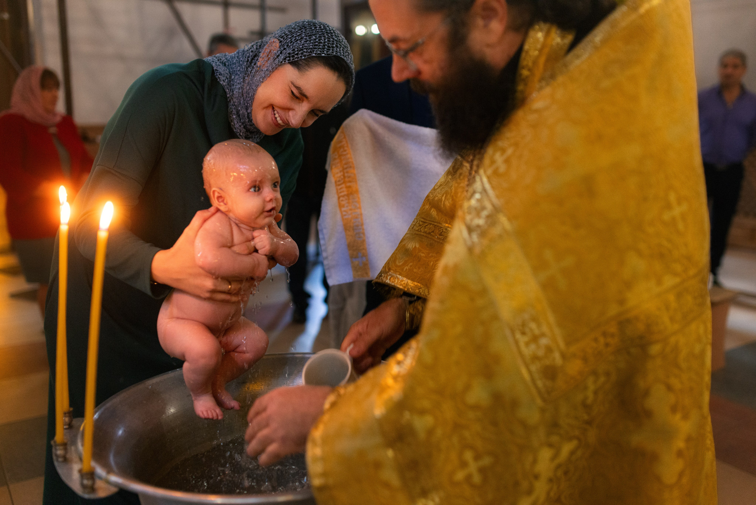 Крещение Алины. Дмитрий Шульгин, портретный фотограф в Воронеже